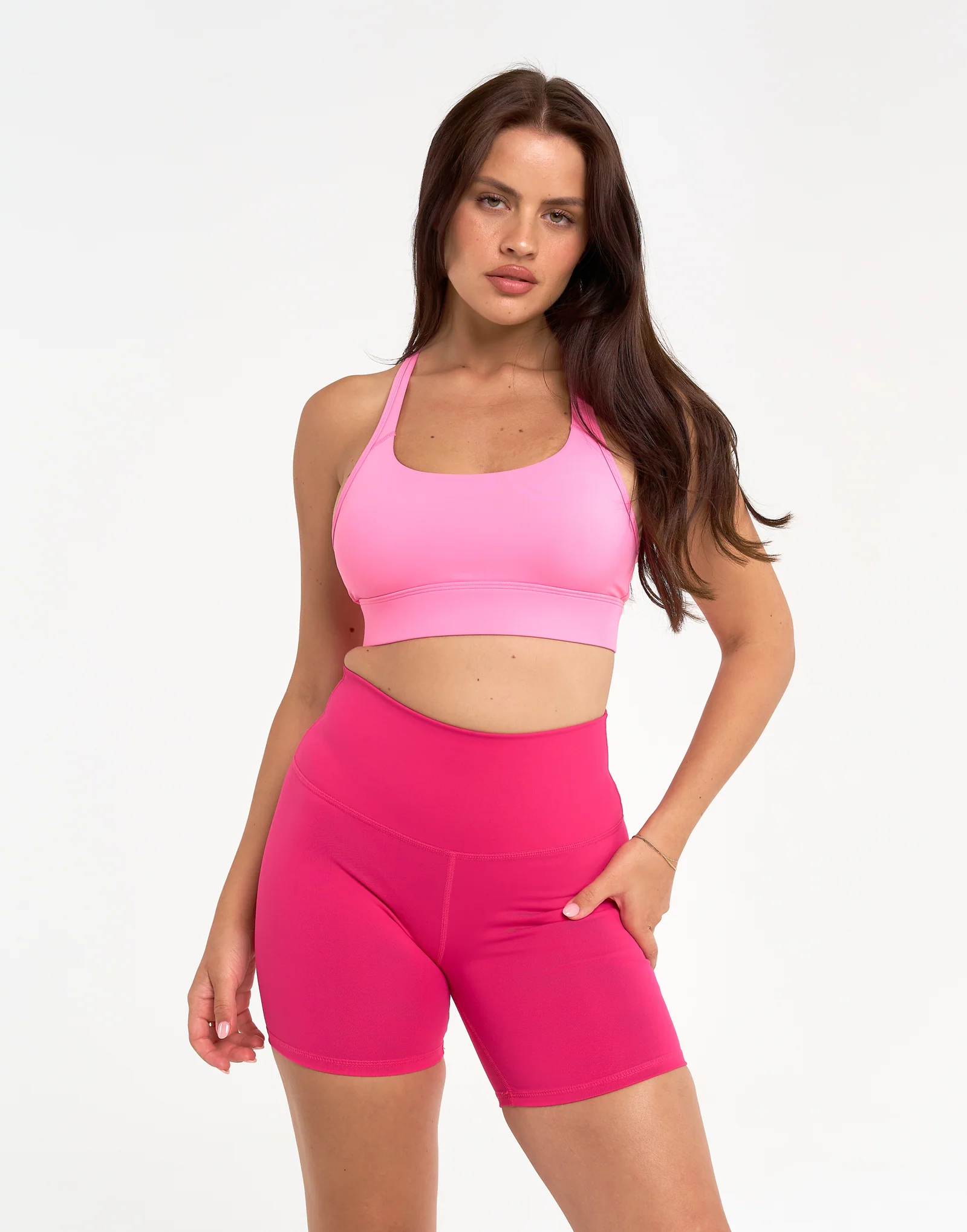 Freedom High Waisted Shorts 5.5" - Pink - Image 5