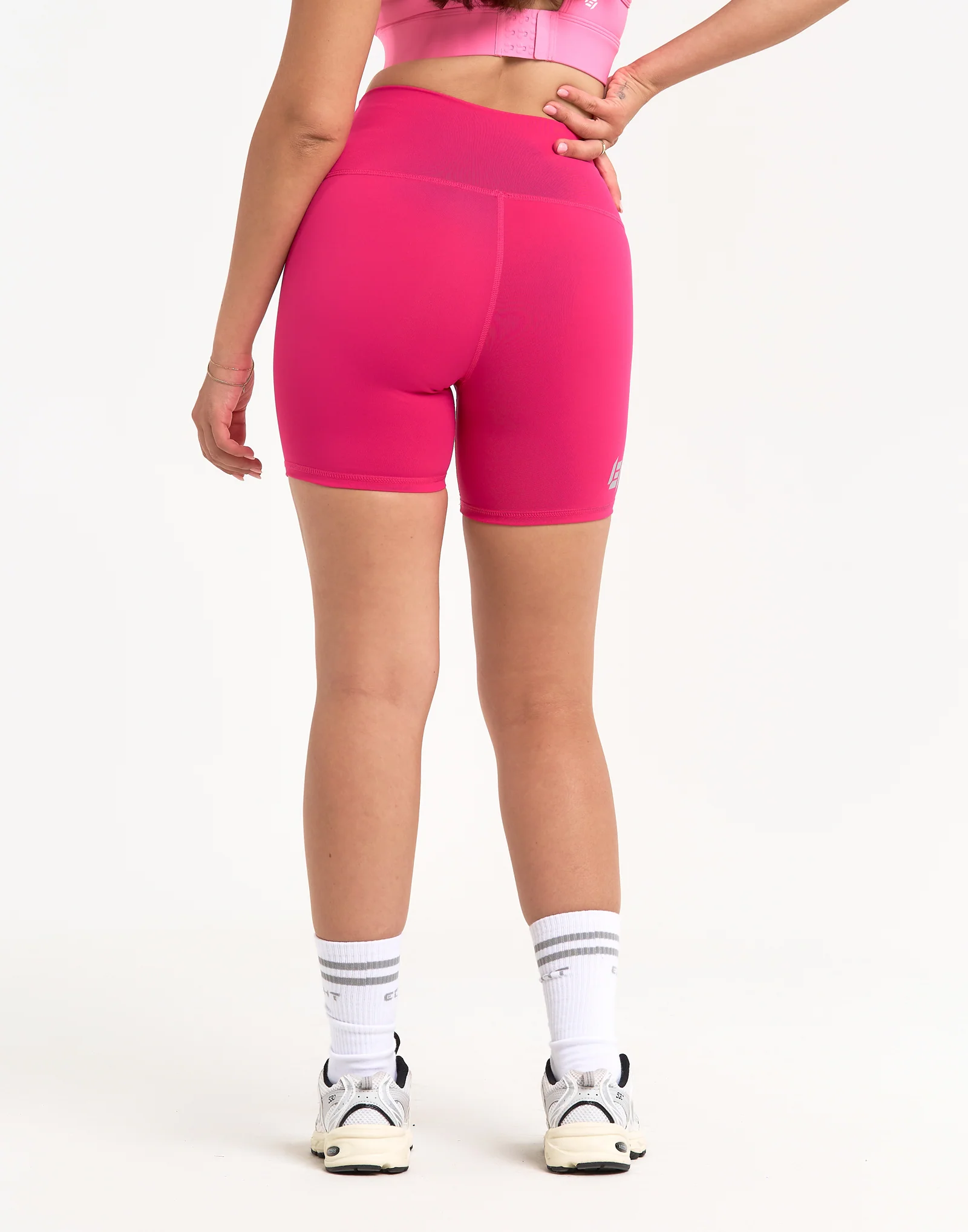 Freedom High Waisted Shorts 5.5" - Pink - Image 9