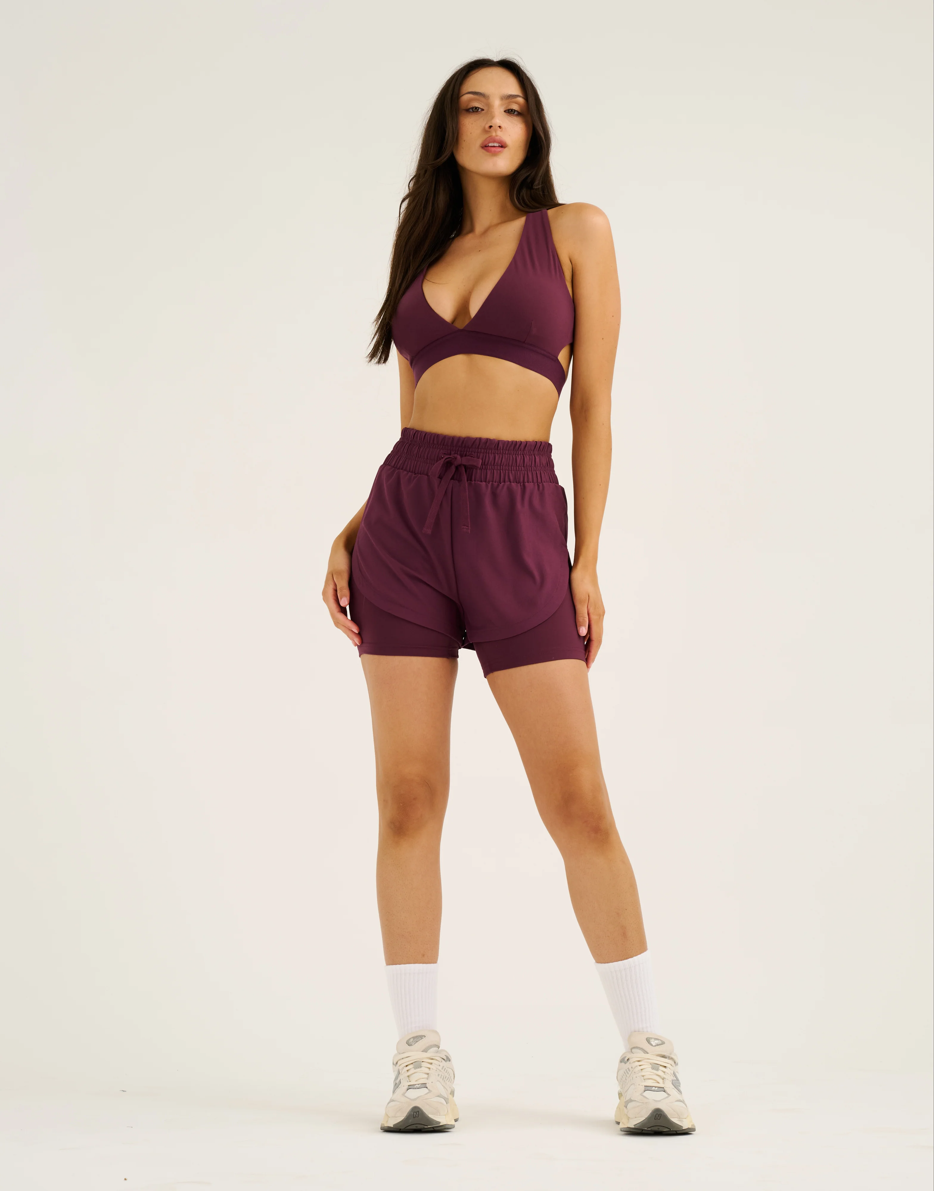 Freedom Running Shorts - Blackberry - Image 9