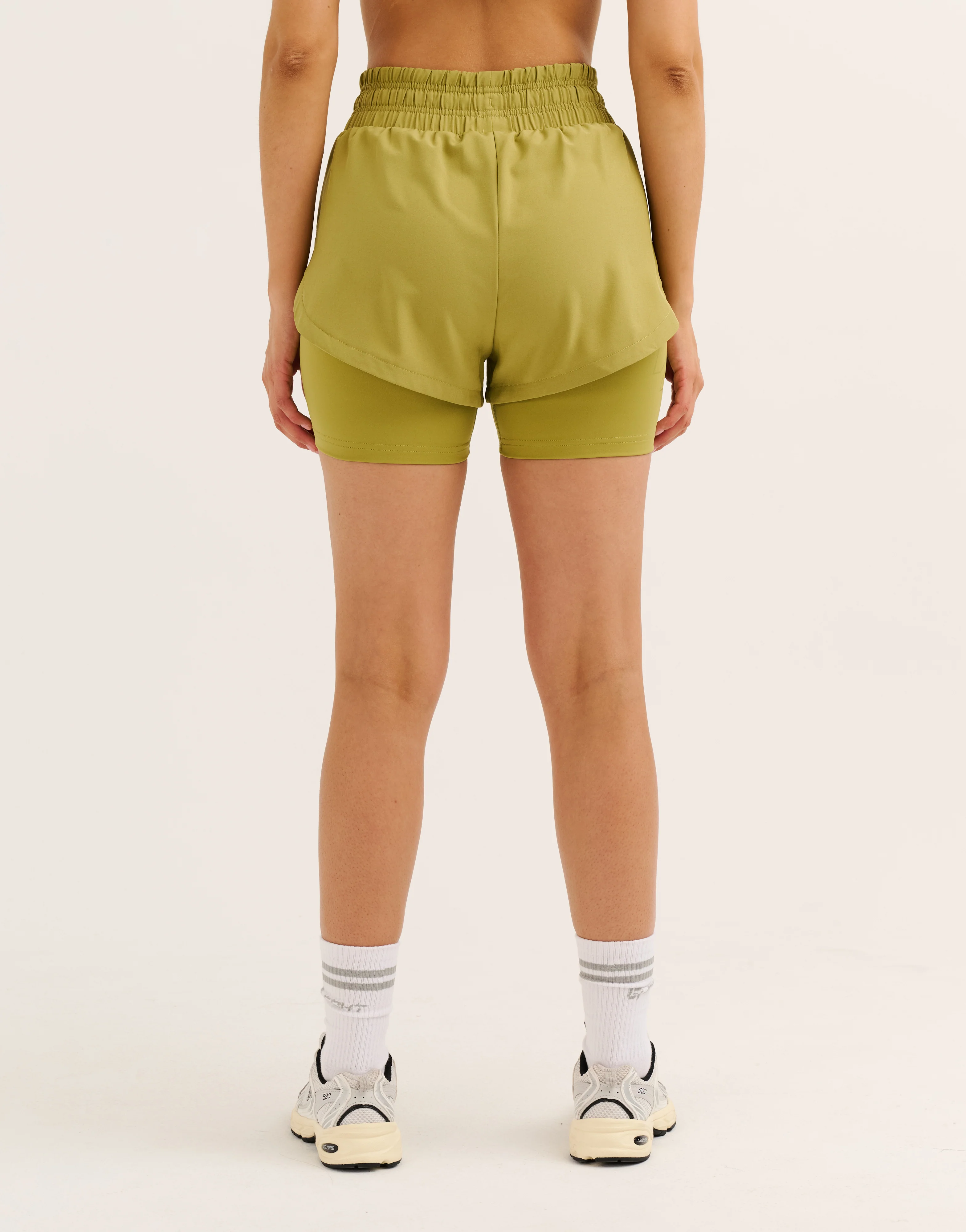 Freedom Running Shorts - Olive - Image 10