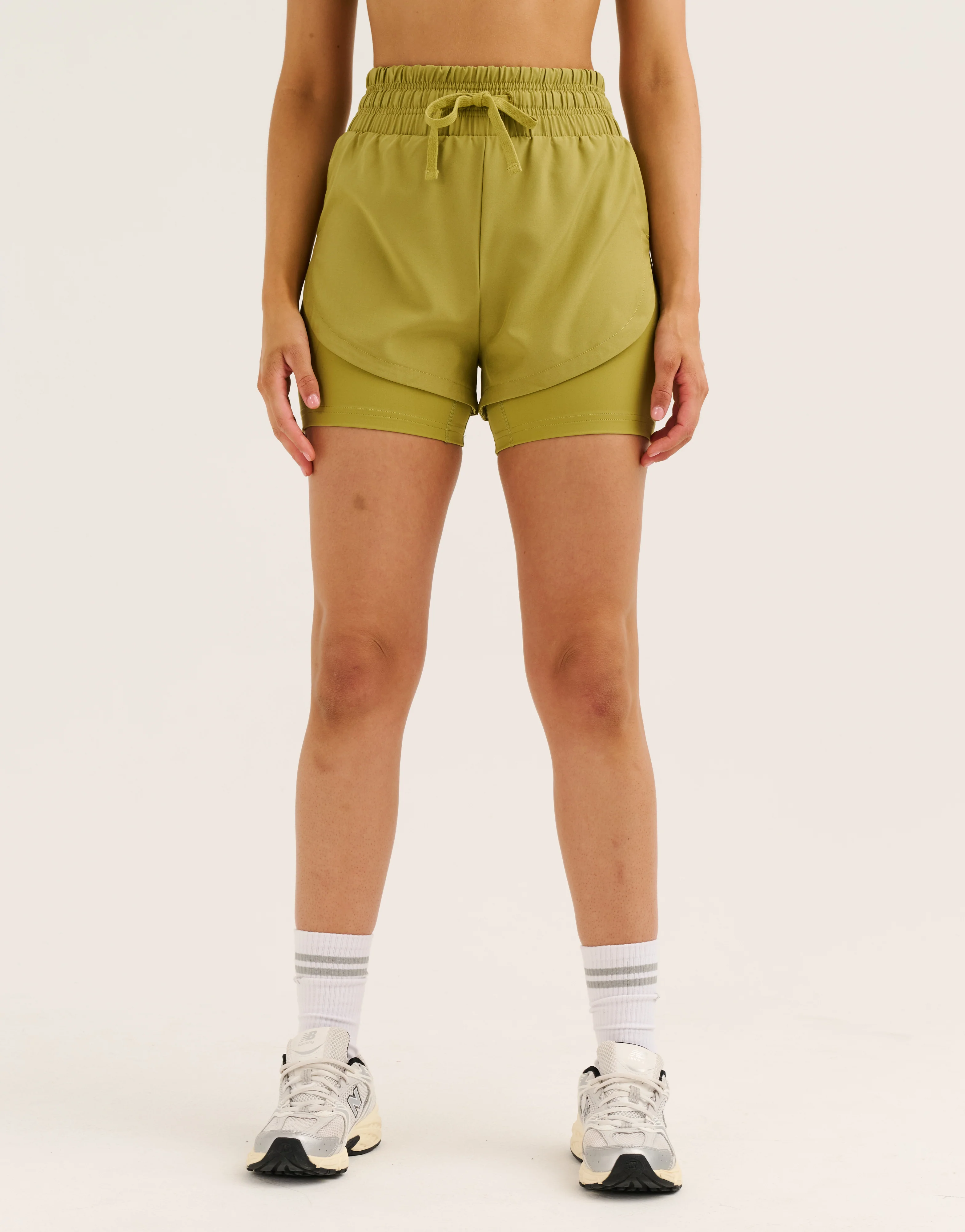 Freedom Running Shorts - Olive - Image 7