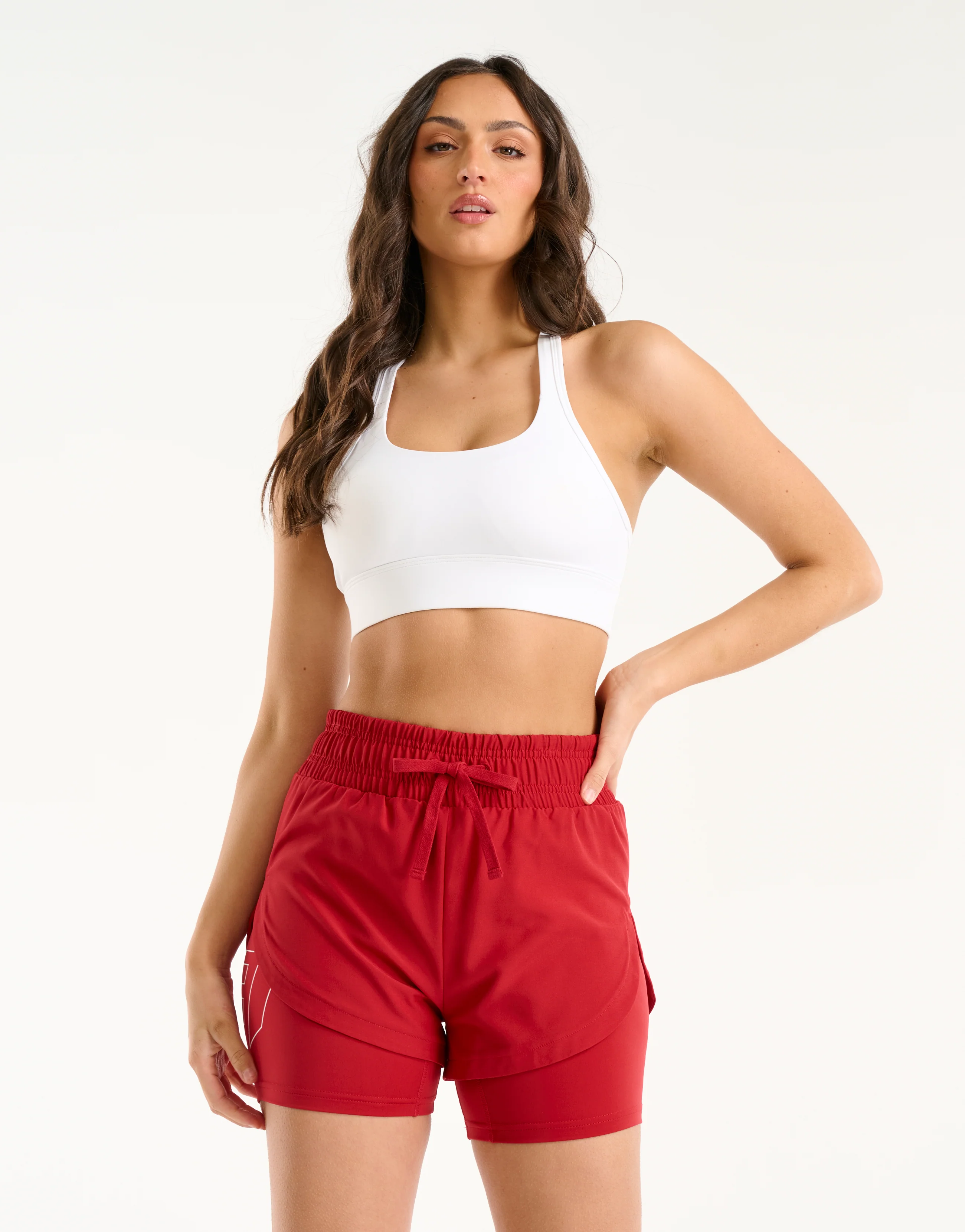 Freedom Running Shorts - Scarlet Red - Image 11