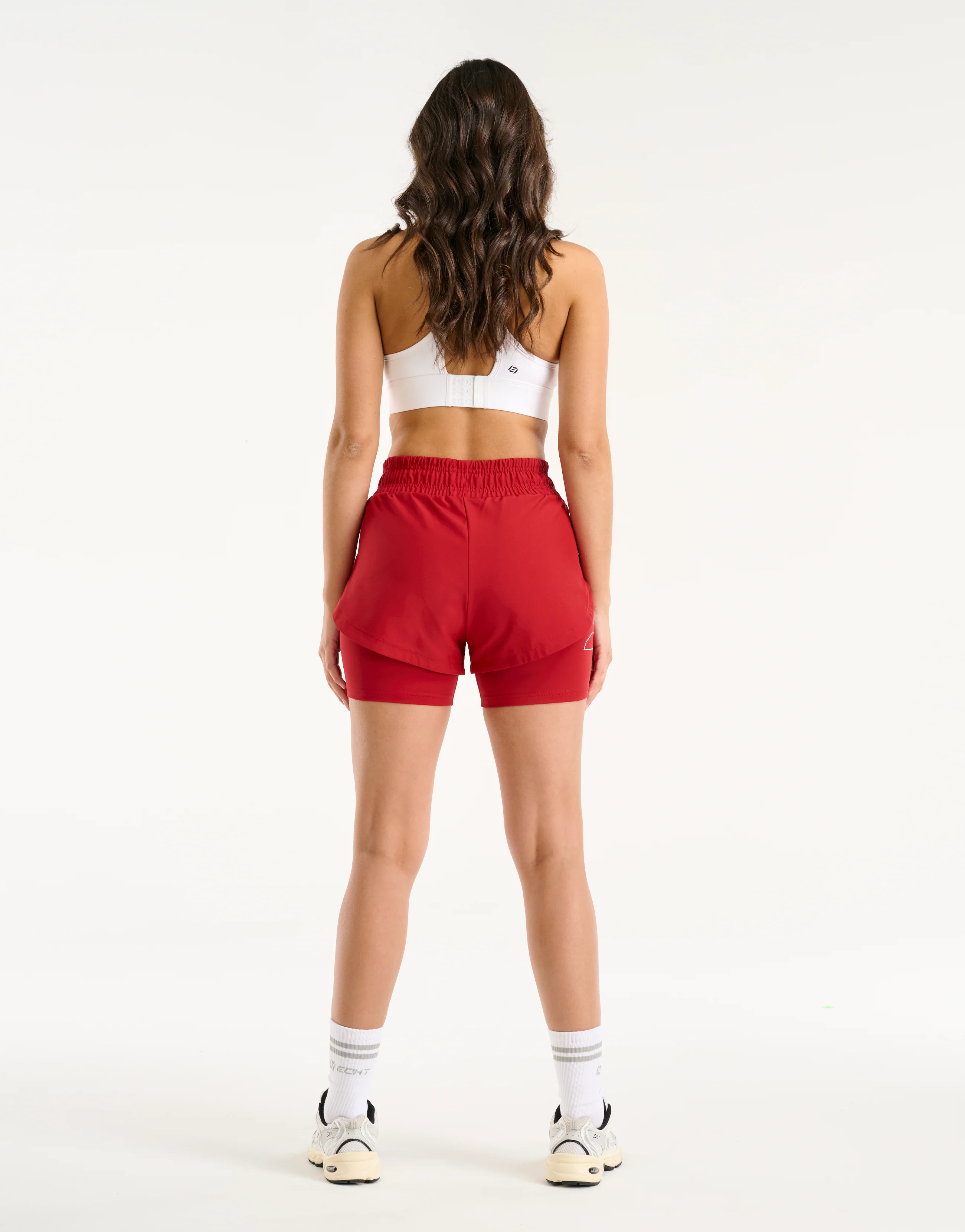 Freedom Running Shorts - Scarlet Red - Image 2