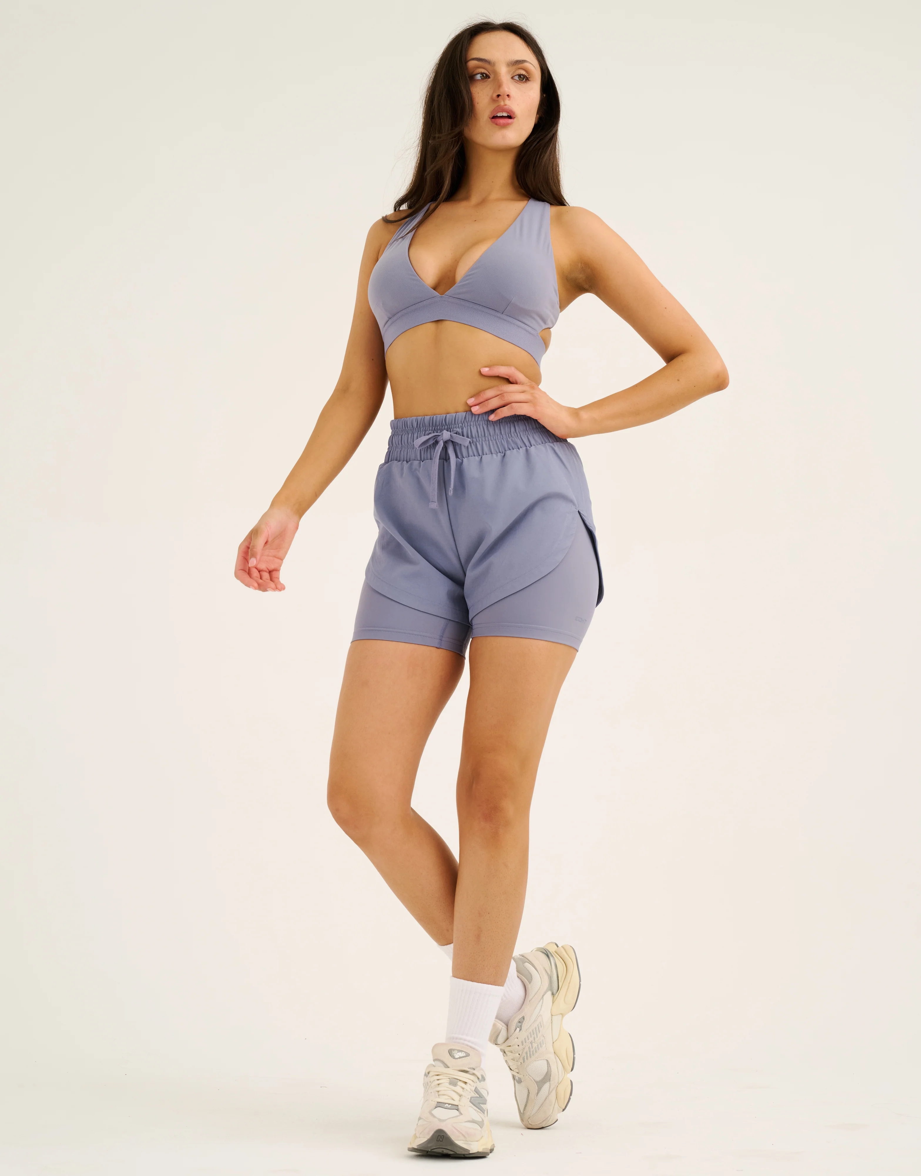 Freedom Running Shorts - Washed Blue - Image 6