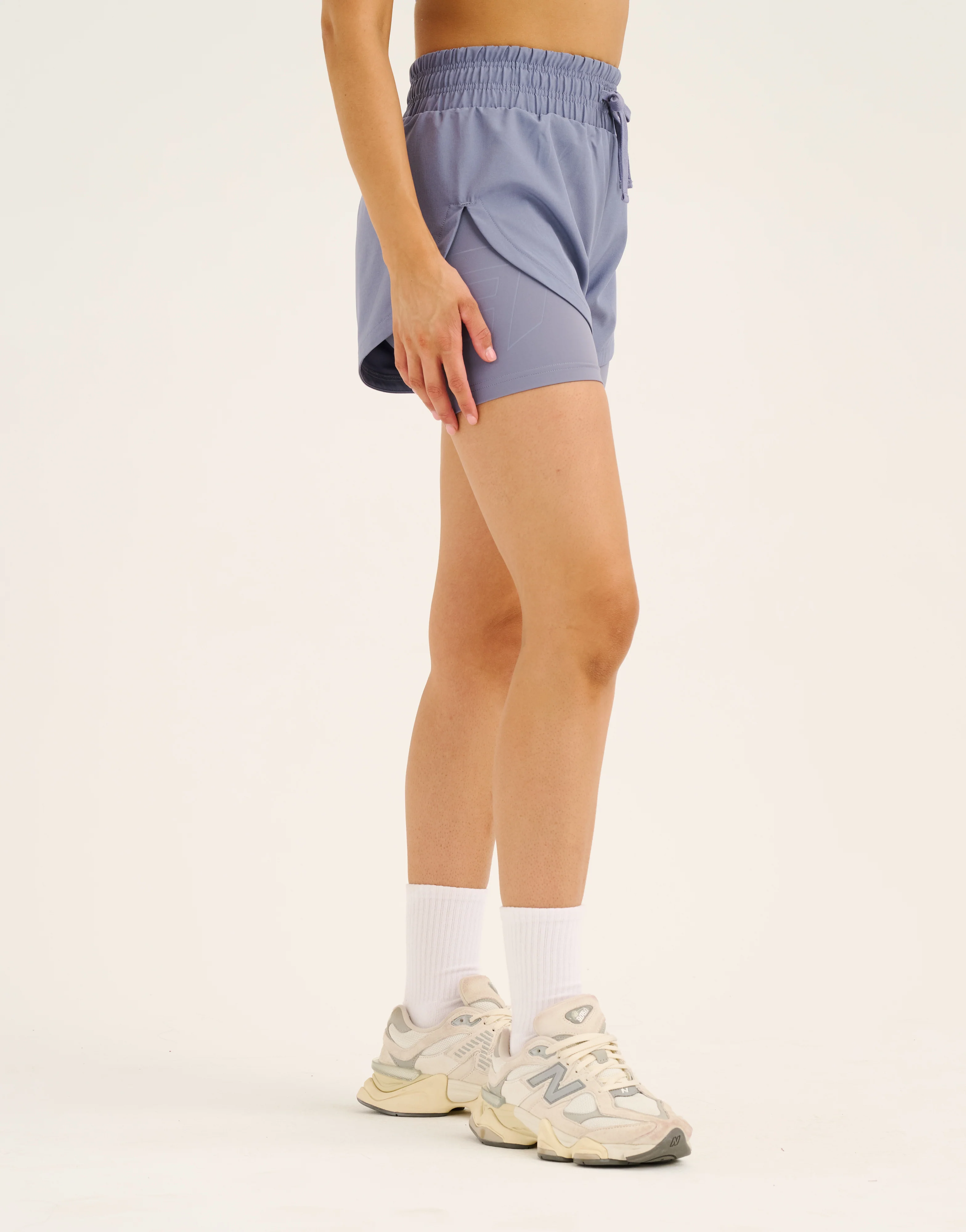 Freedom Running Shorts - Washed Blue - Image 8