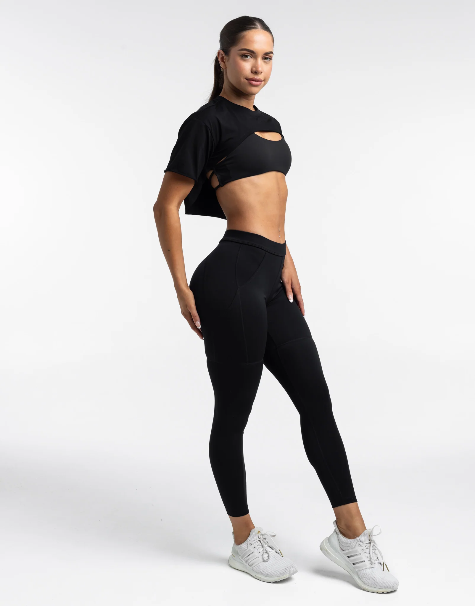 Futura High T-Shirt - Black - Image 10