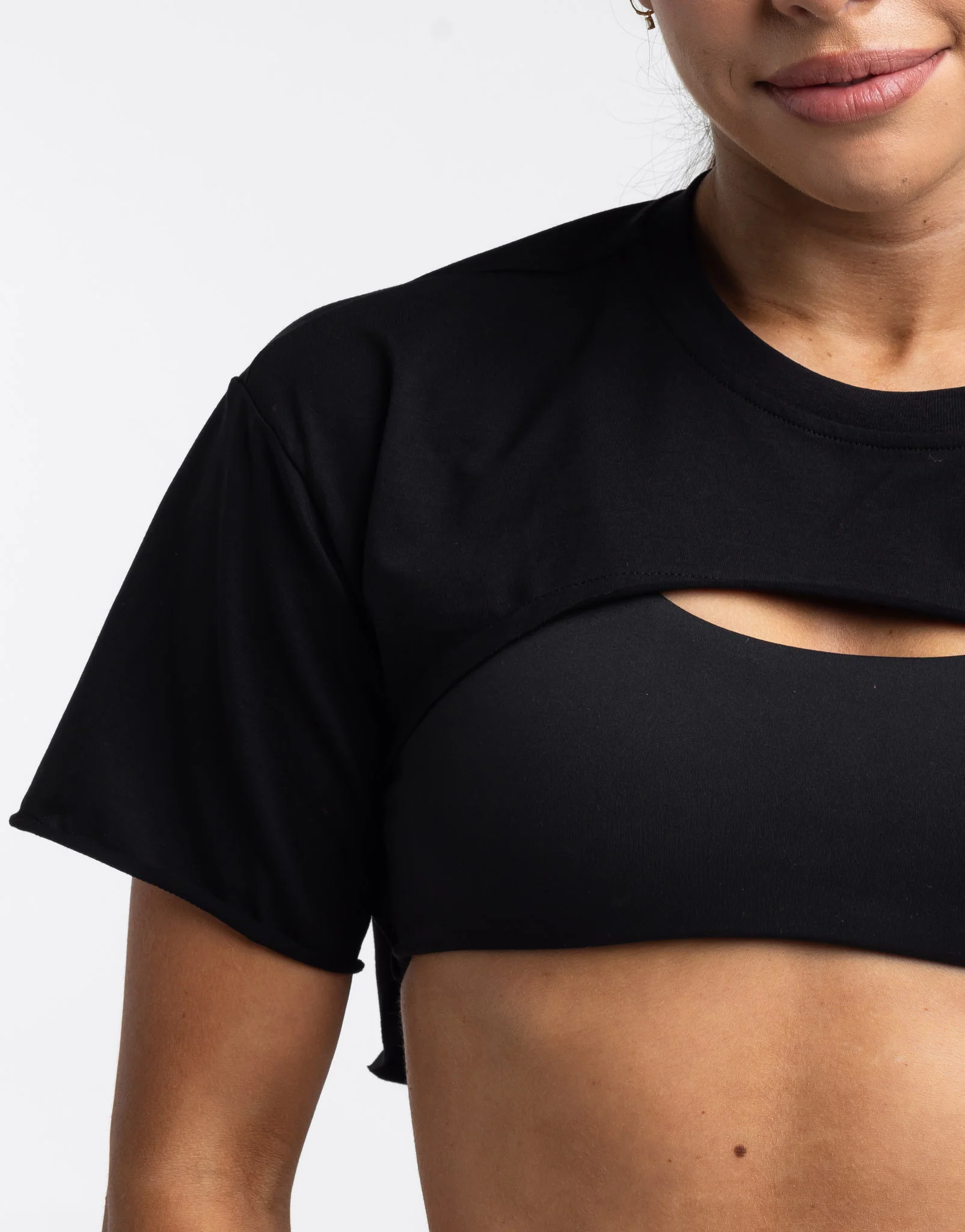 Futura High T-Shirt - Black - Image 6