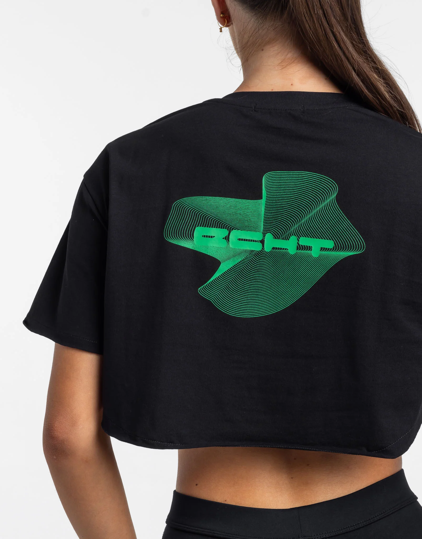 Futura High T-Shirt - Black - Image 7