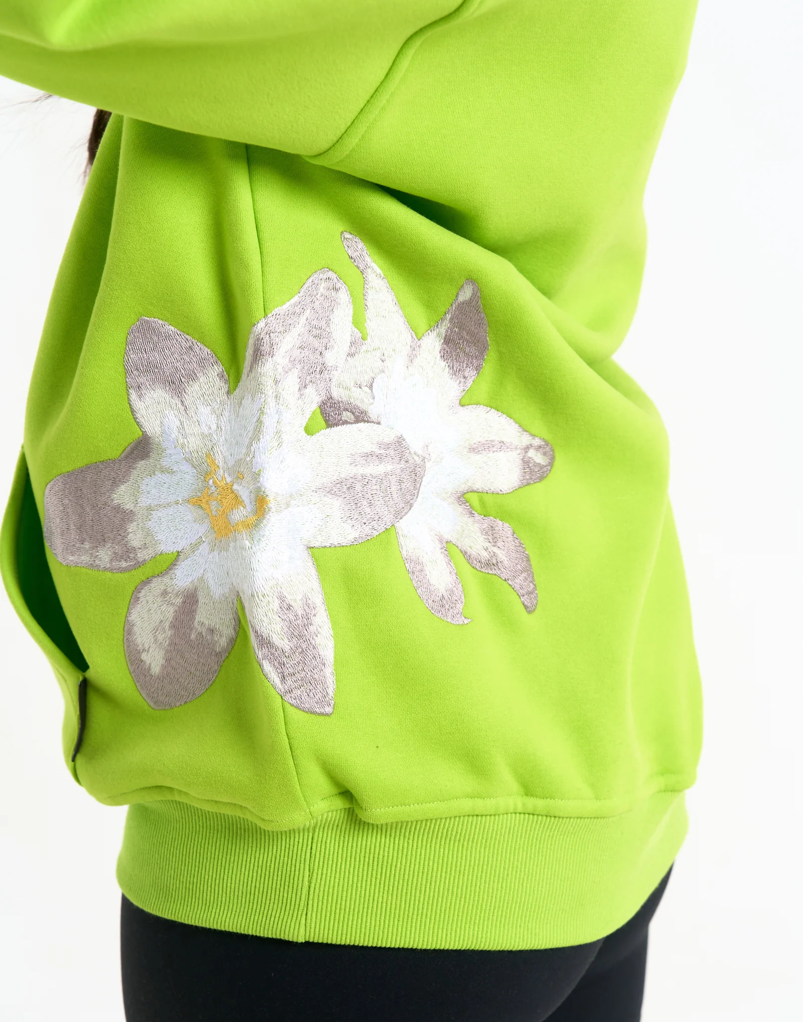 Glory Hoodie - Lime Green - Image 4
