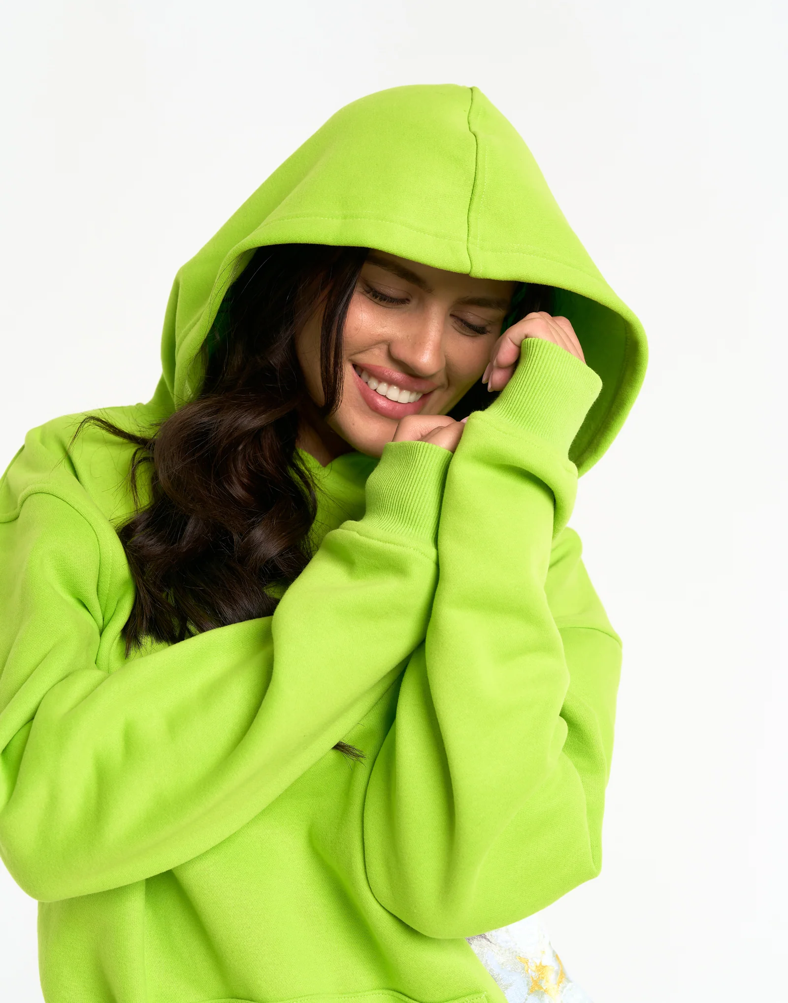 Glory Hoodie - Lime Green - Image 6