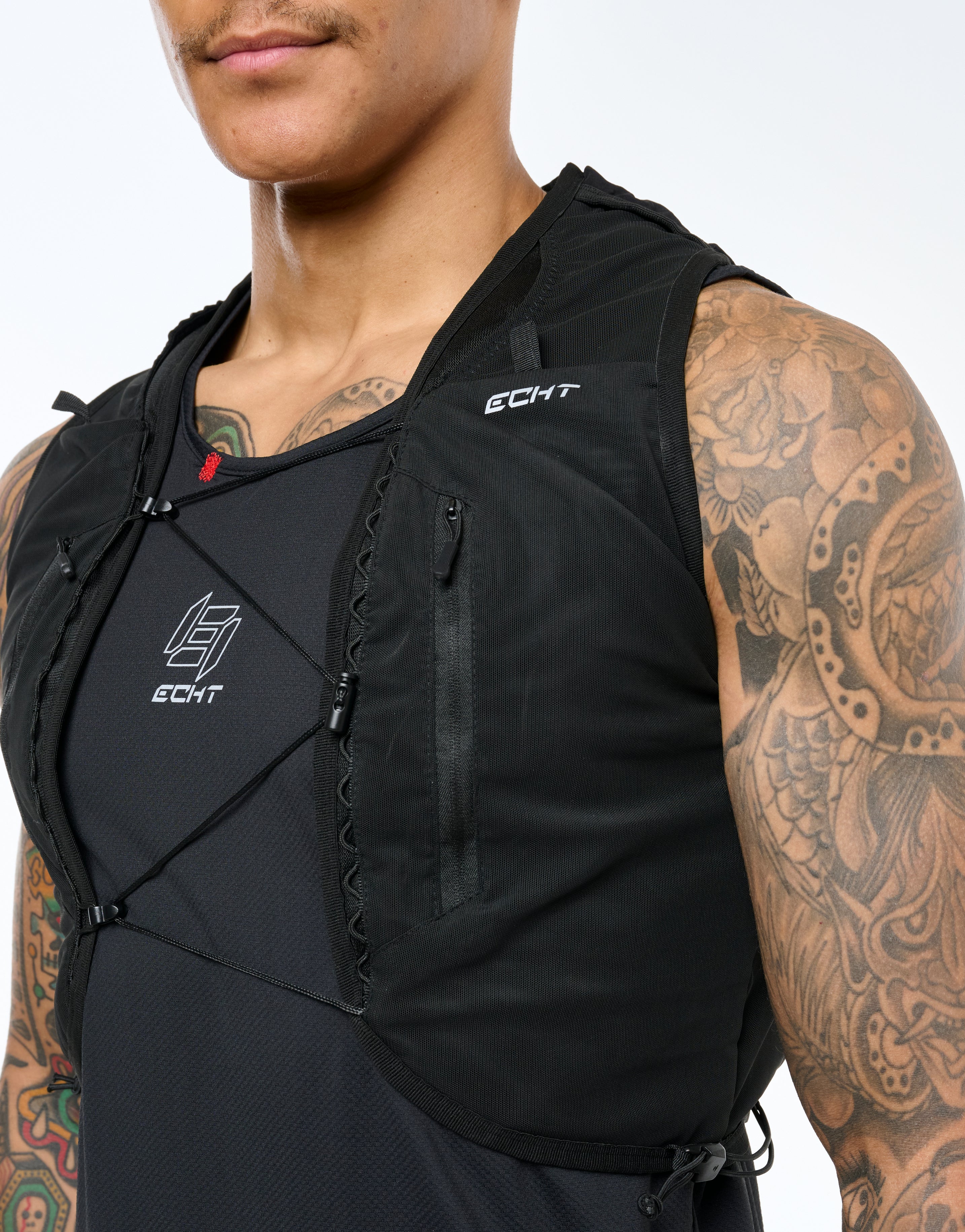 Performance Hydration Vest - Black (Unisex) - Image 7