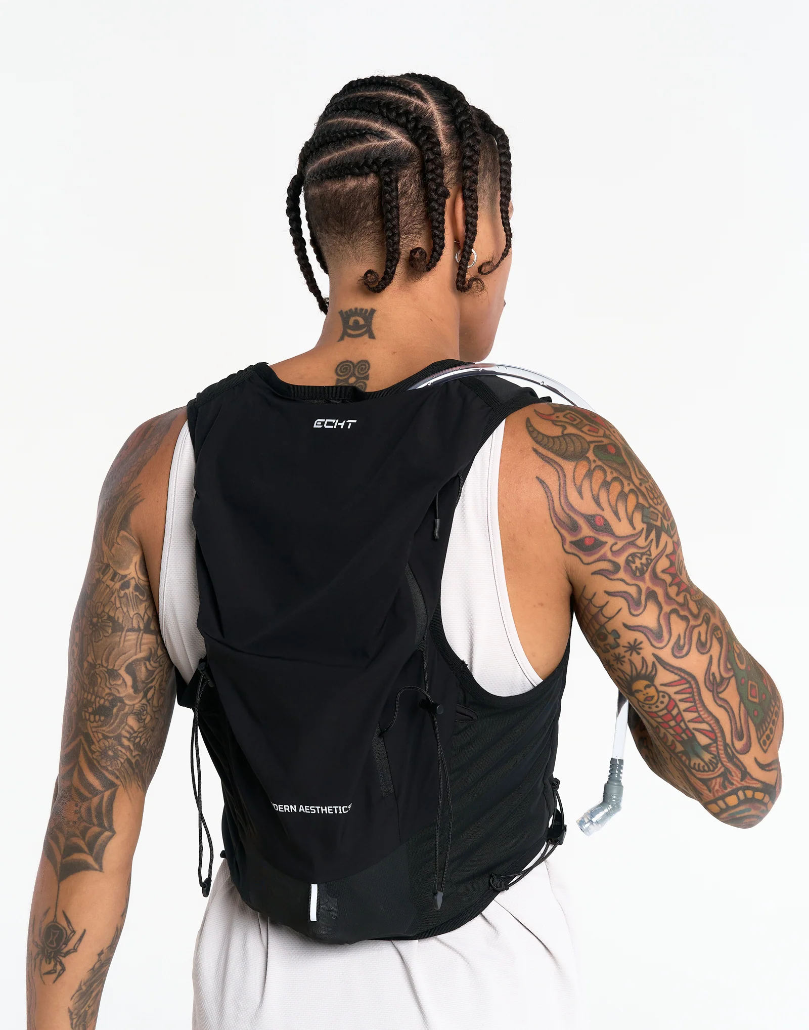 Performance Hydration Vest - Black (Unisex) - Image 8