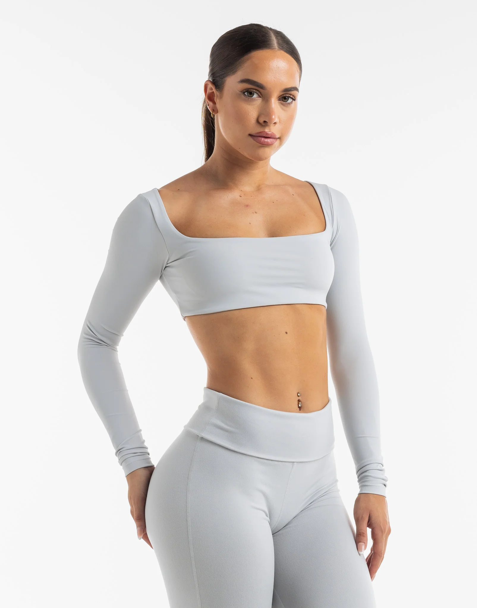 Liberty Long Sleeve - Micro Grey - Image 10