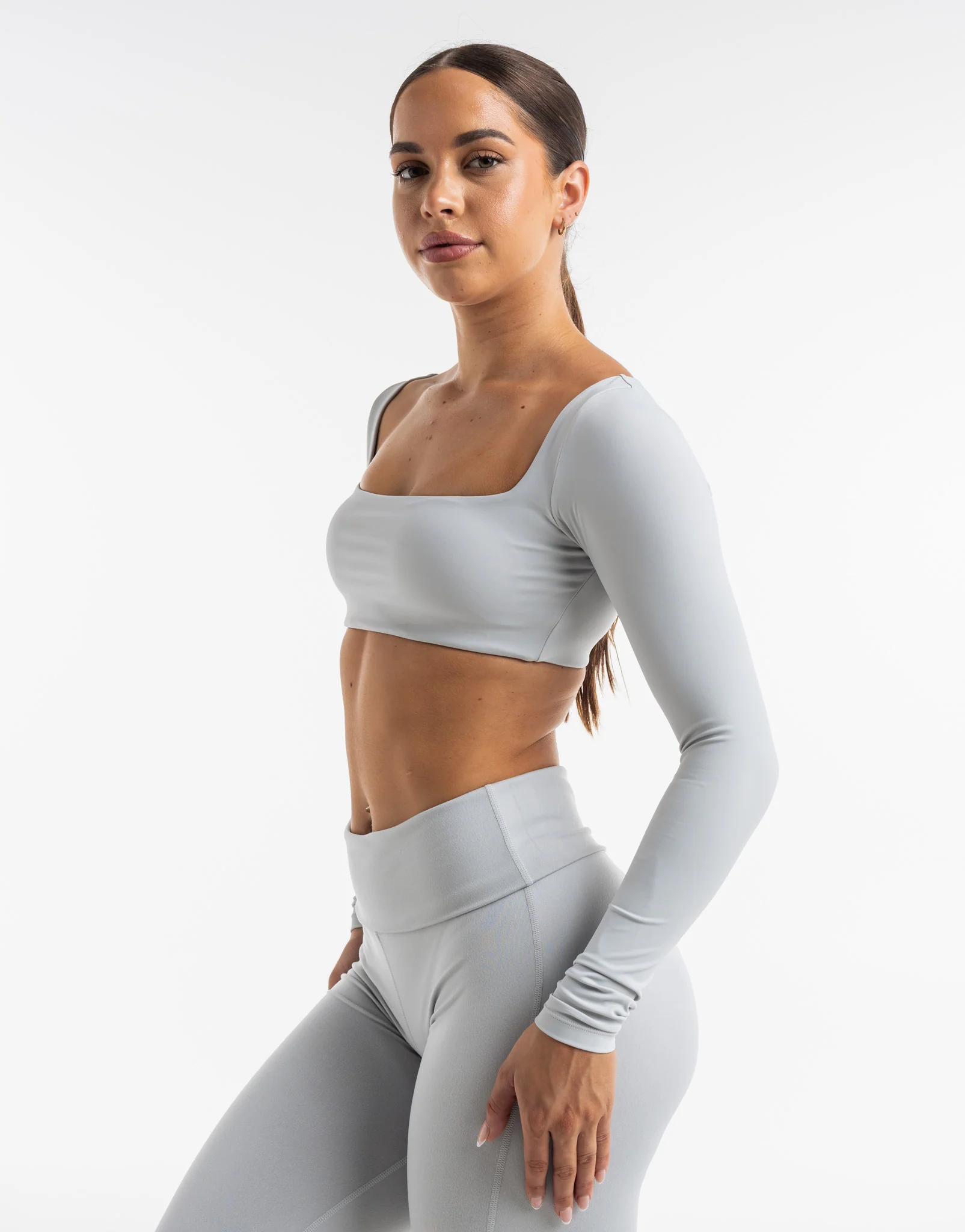 Liberty Long Sleeve - Micro Grey - Image 12