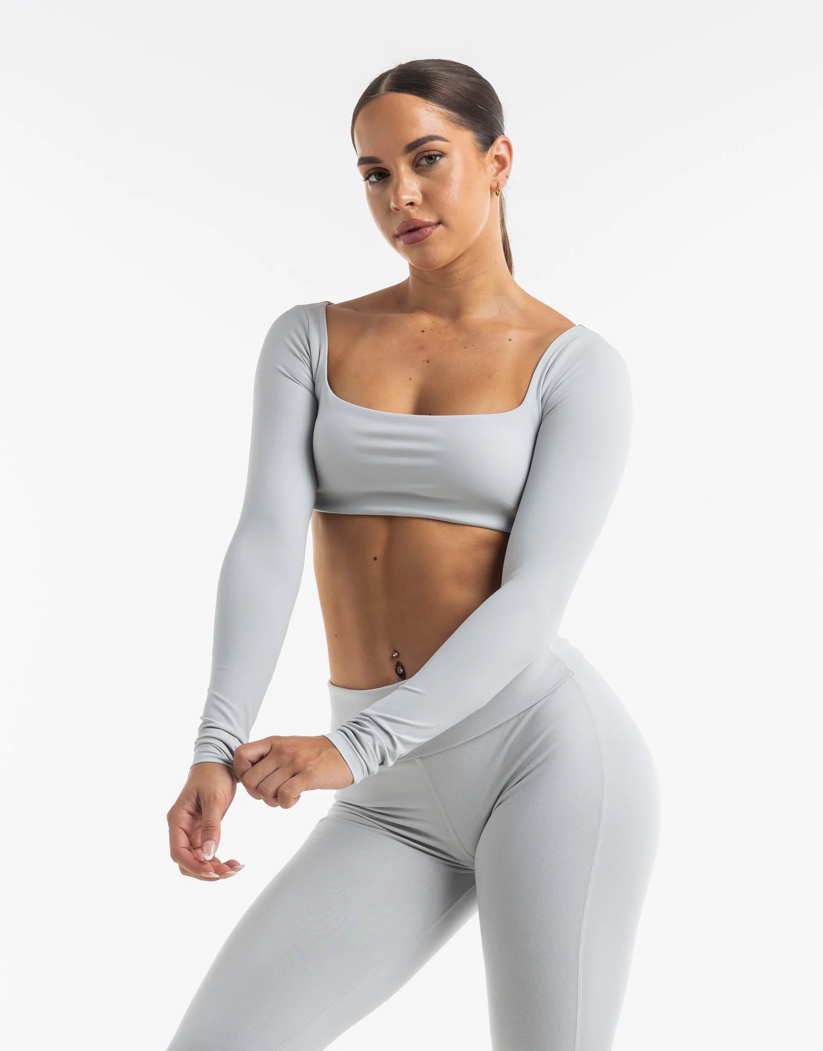 Liberty Long Sleeve - Micro Grey - Image 6
