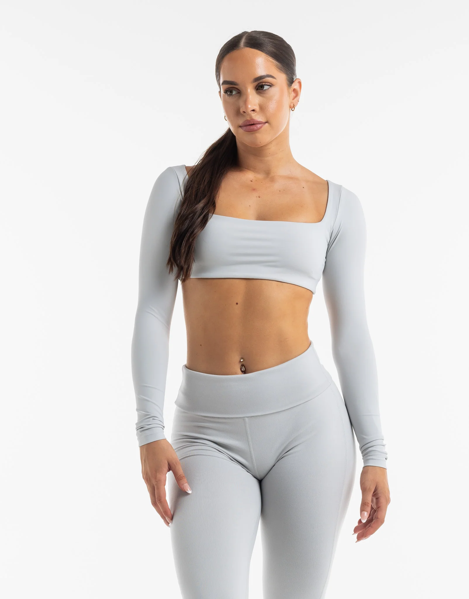 Liberty Long Sleeve - Micro Grey - Image 9