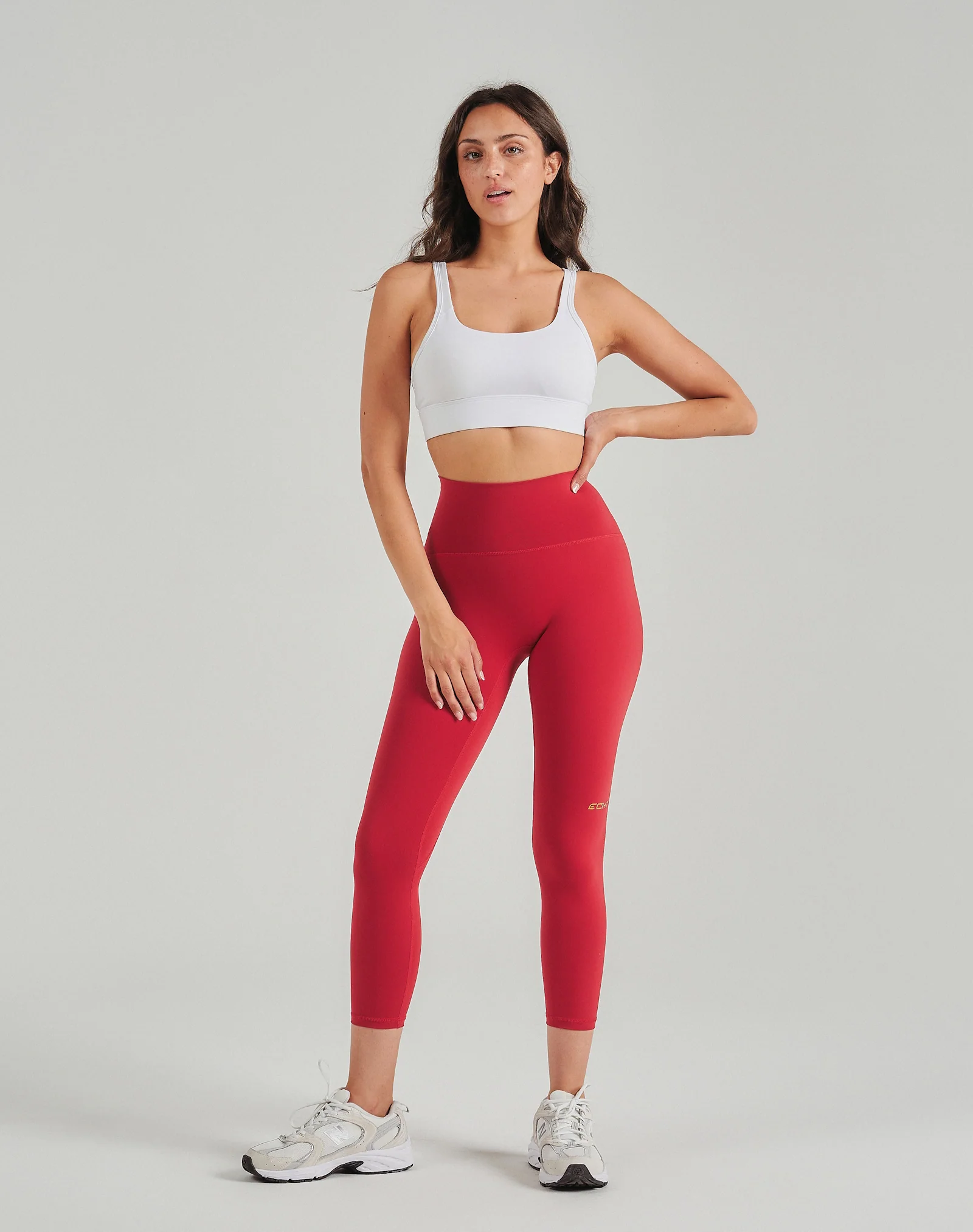 Limitless Leggings 25" - Scarlet Red - Image 2
