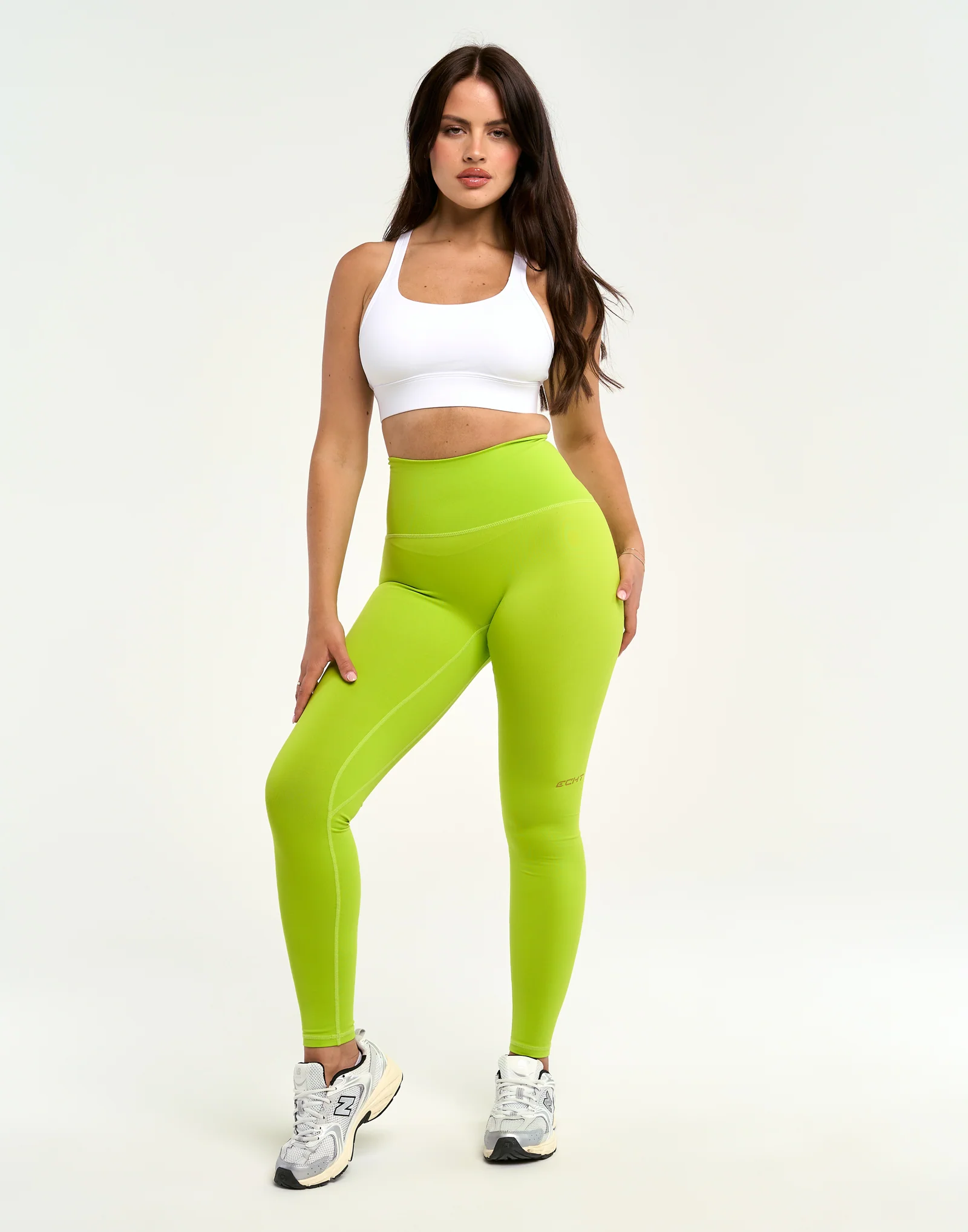 Limitless Leggings 28" - Lime Green - Image 11