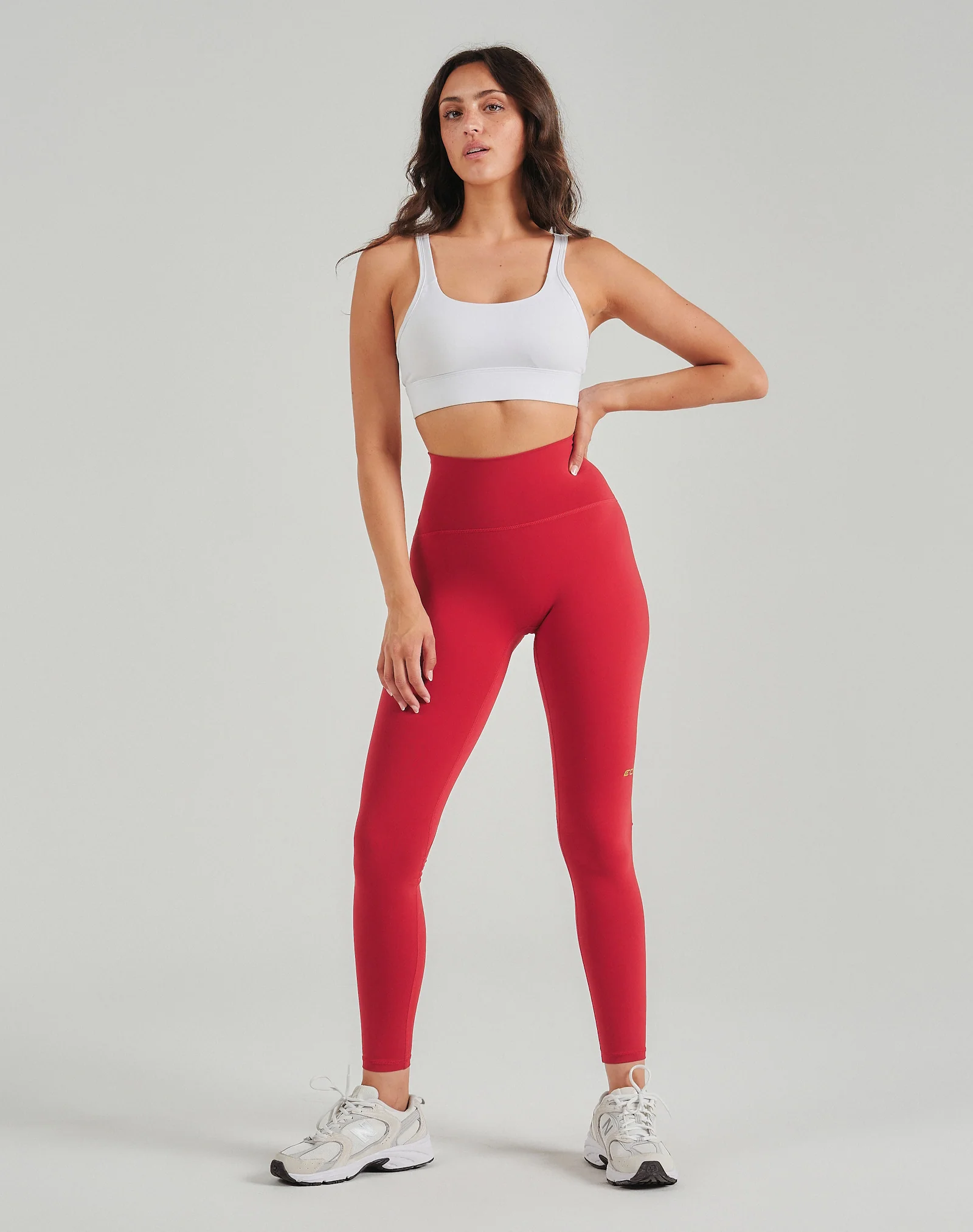 Limitless Leggings 28" - Scarlet Red - Image 2