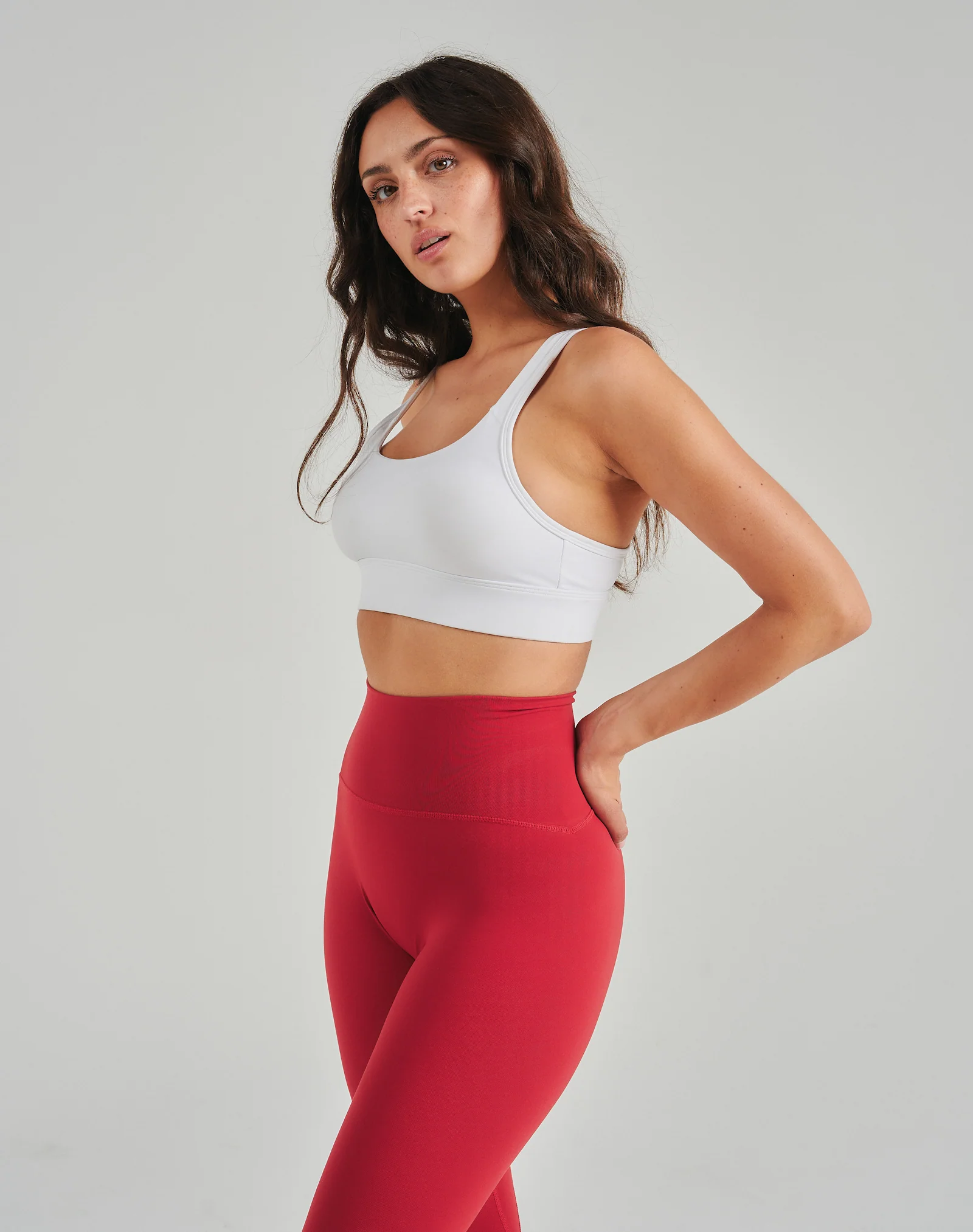 Limitless Leggings 28" - Scarlet Red - Image 4
