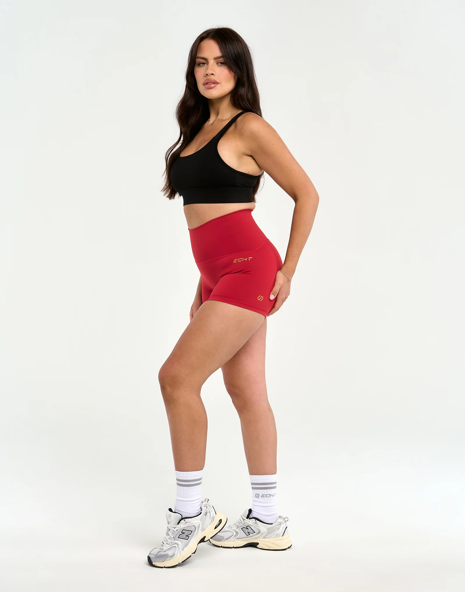 Limitless Shorts 3.5" - Scarlet Red - Image 8