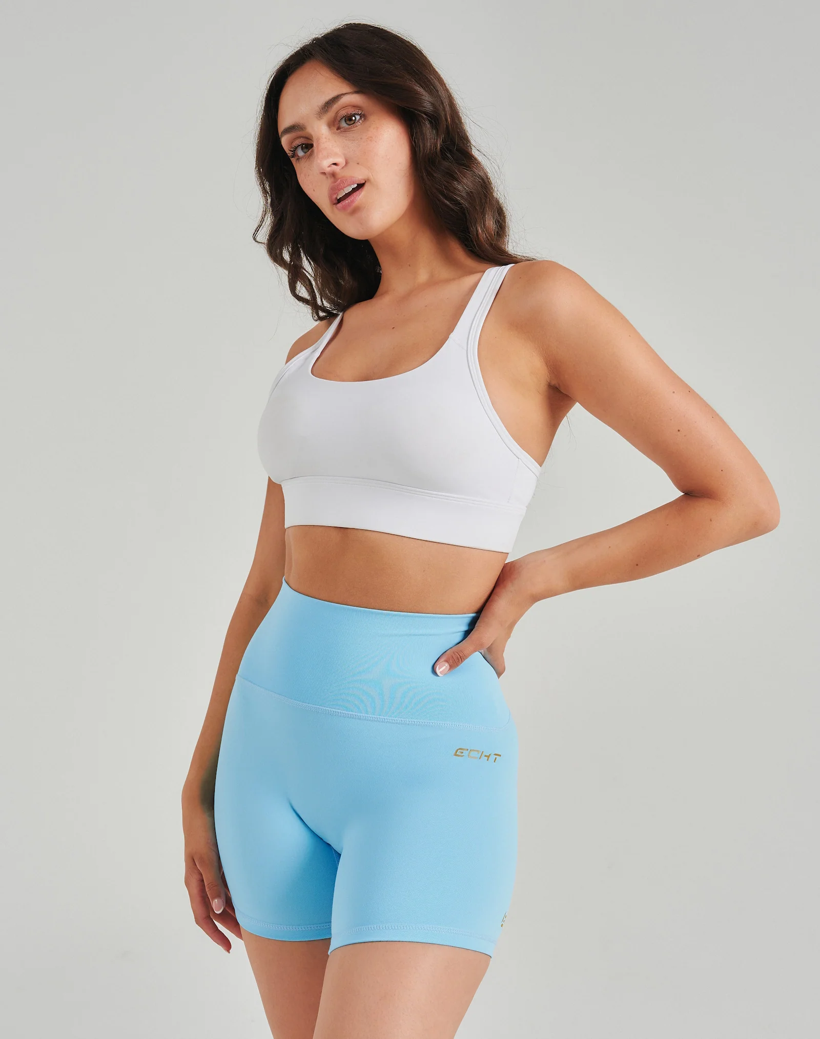 Limitless Shorts 5" - Baby Blue - Image 3