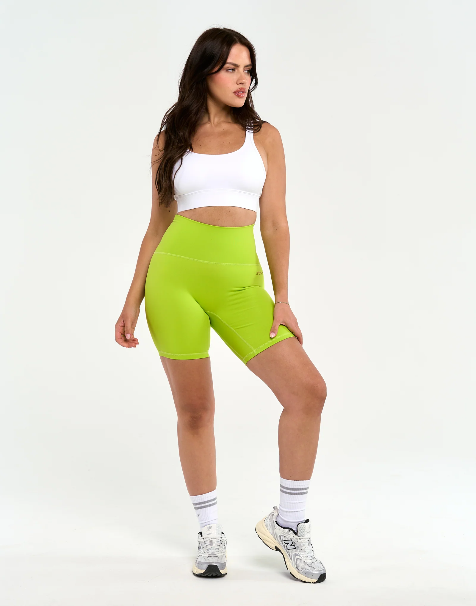 Limitless Shorts 7" - Lime Green - Image 4