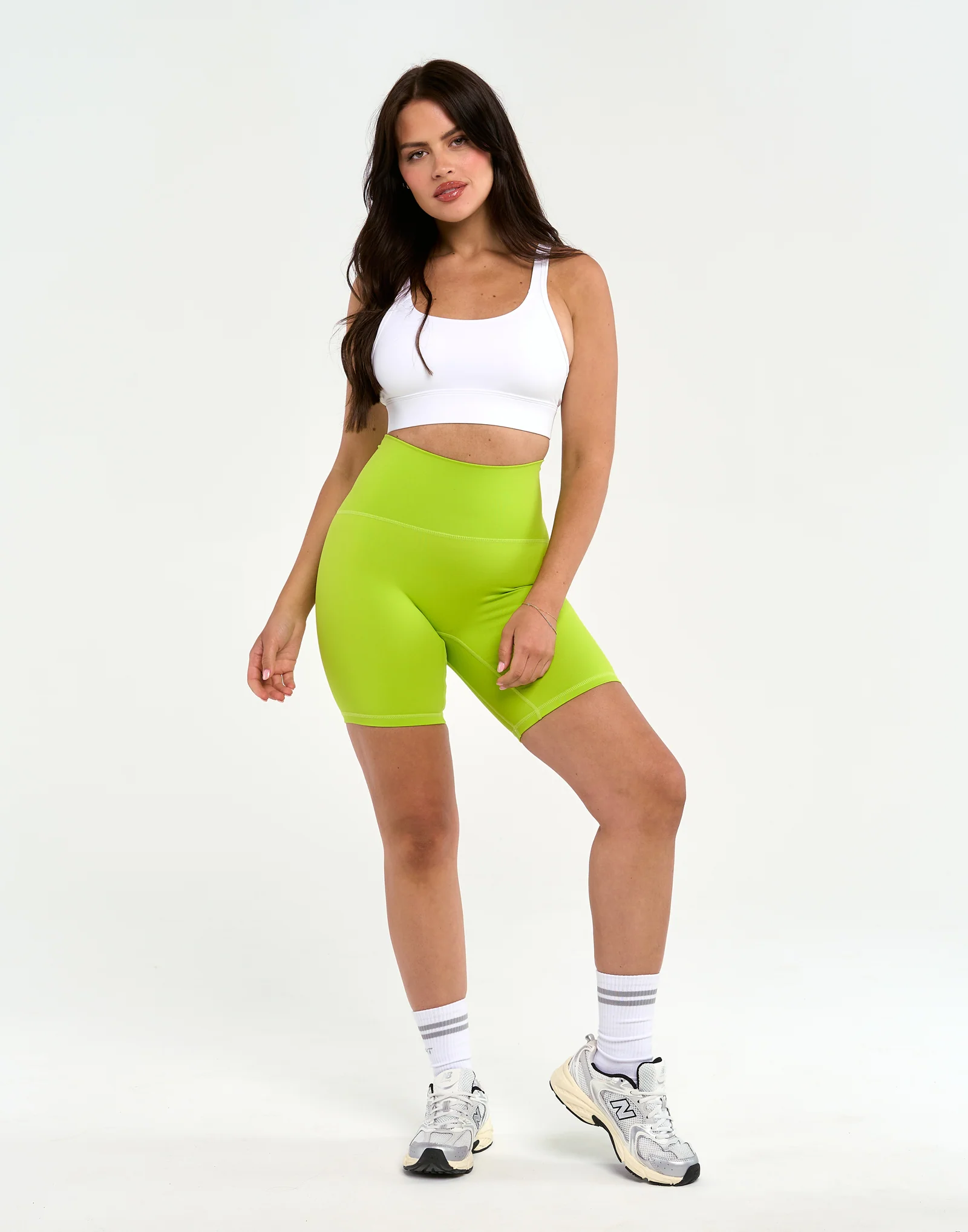 Limitless Shorts 7" - Lime Green - Image 8