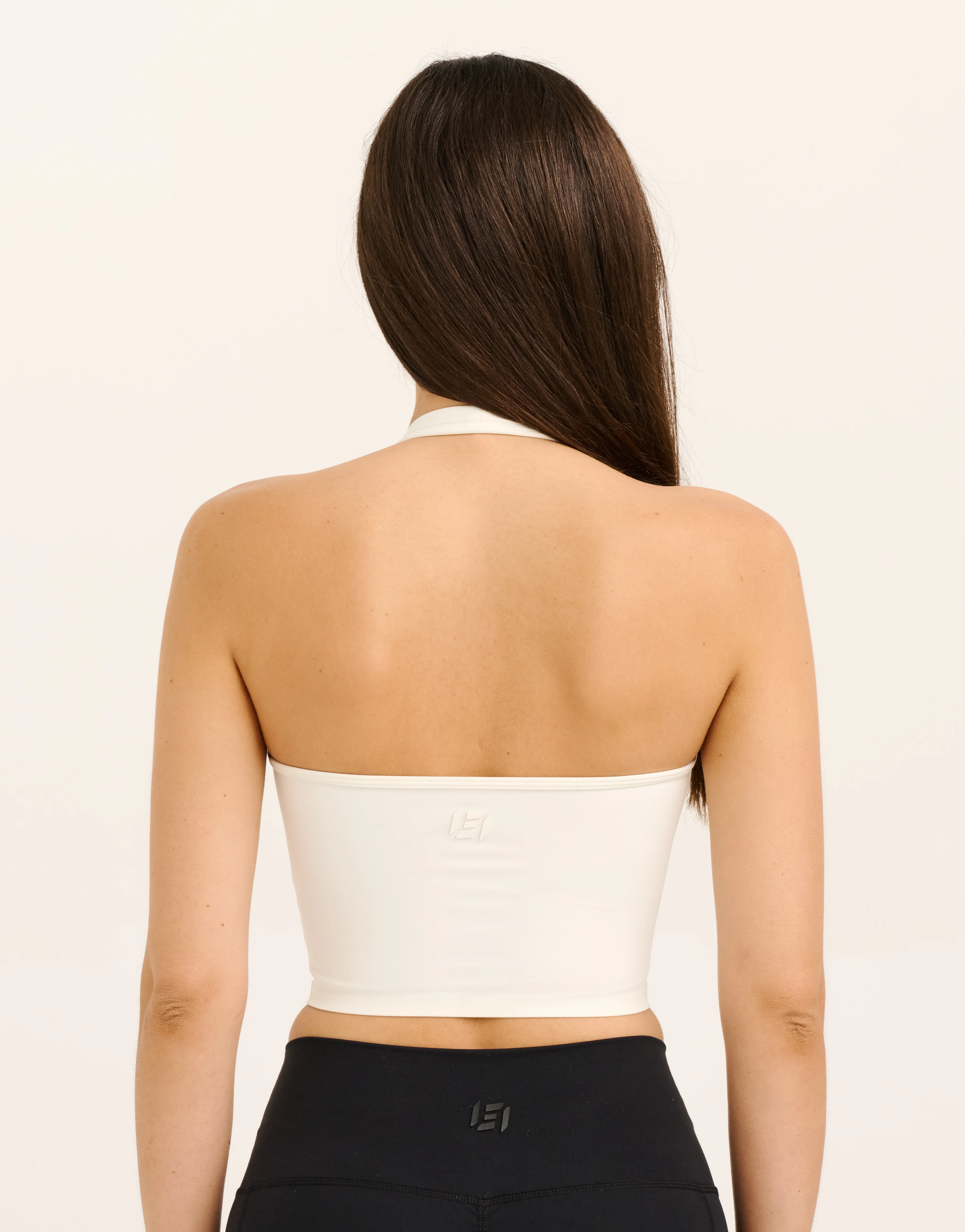 Lycra Halter Tank - White - Image 3