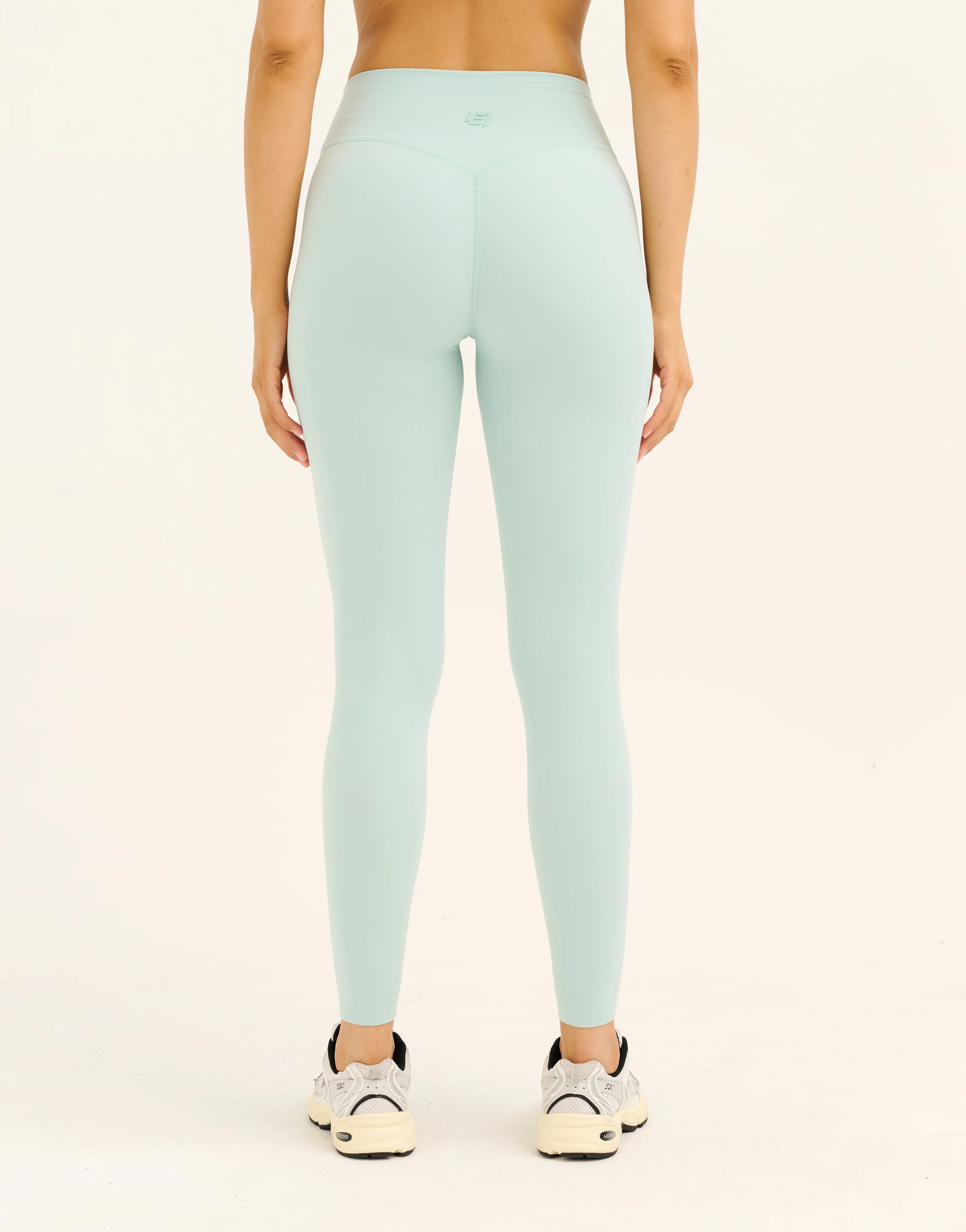 Lycra Invisible Scrunch Leggings - Mint - Image 7