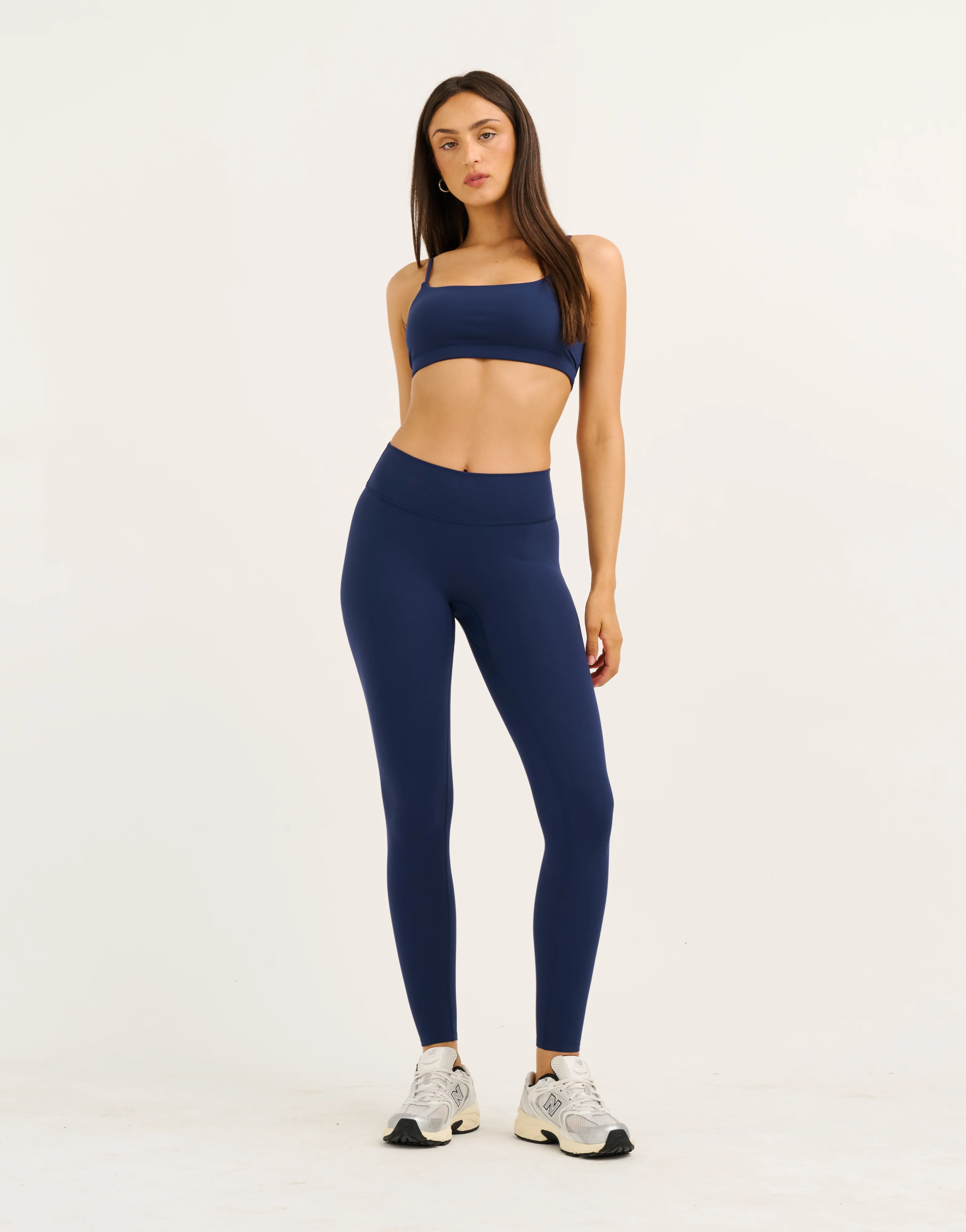 Lycra Invisible Scrunch Leggings - Navy - Image 4