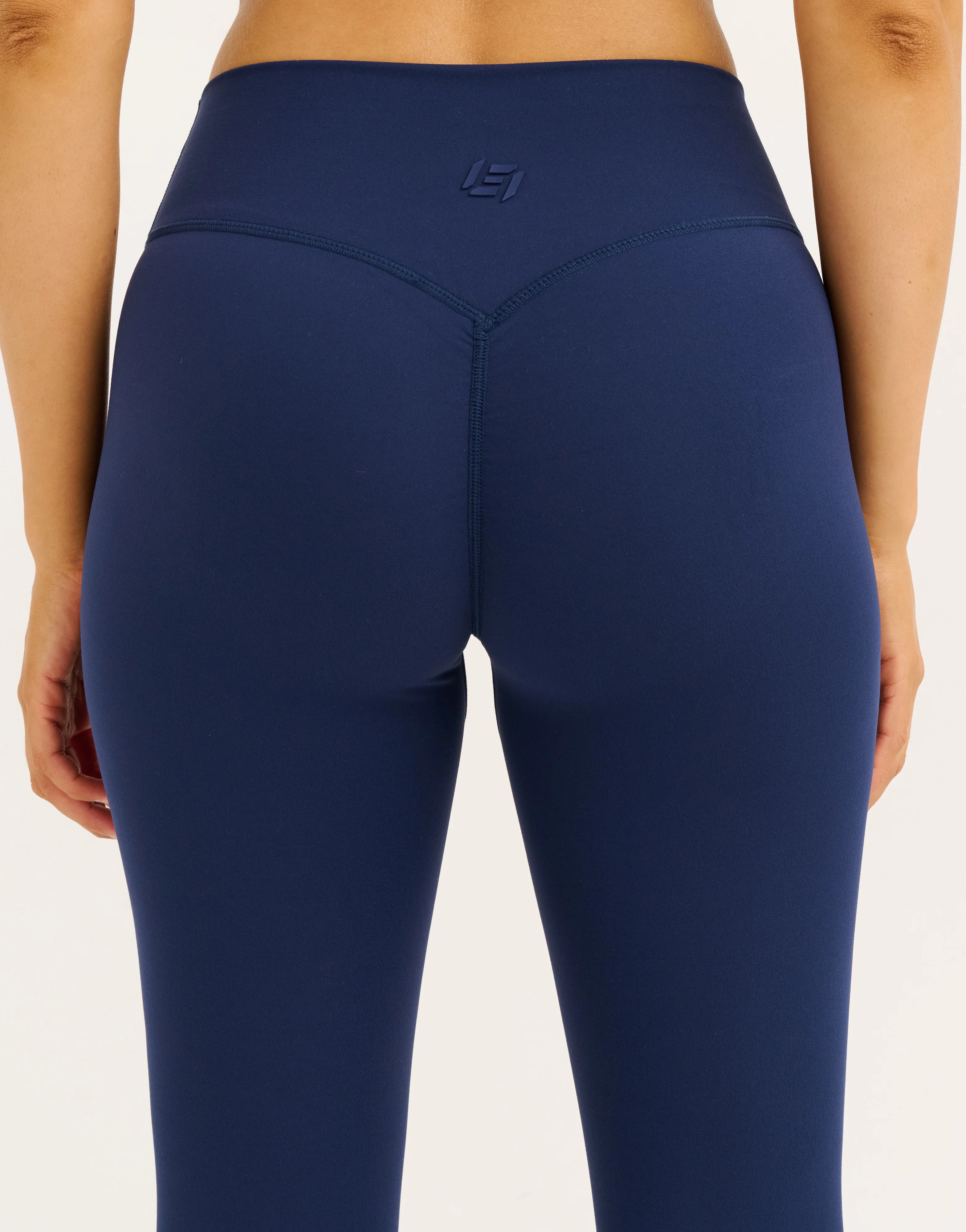 Lycra Invisible Scrunch Leggings - Navy - Image 8
