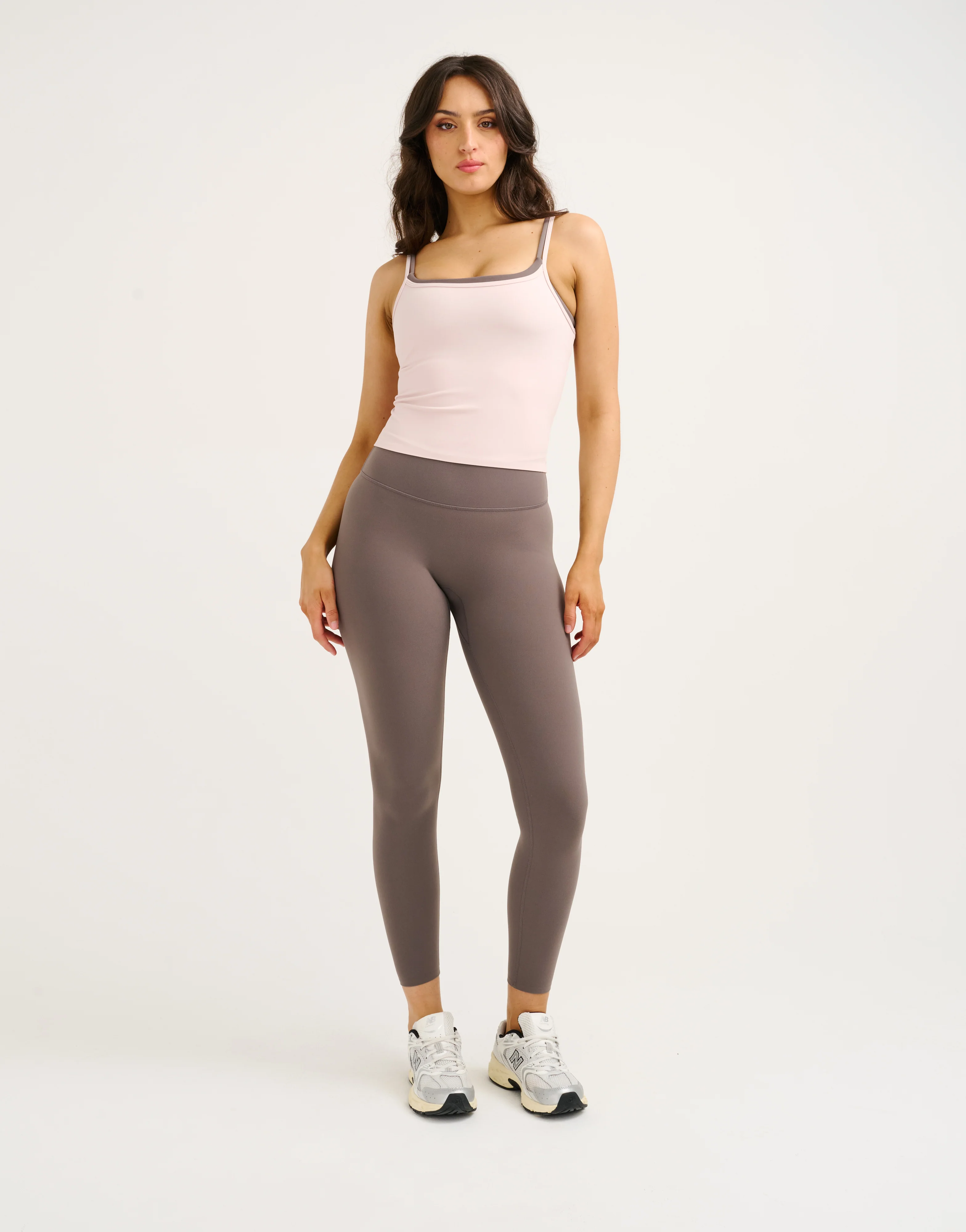 Lycra Invisible Scrunch Leggings - Slate Grey - Image 8
