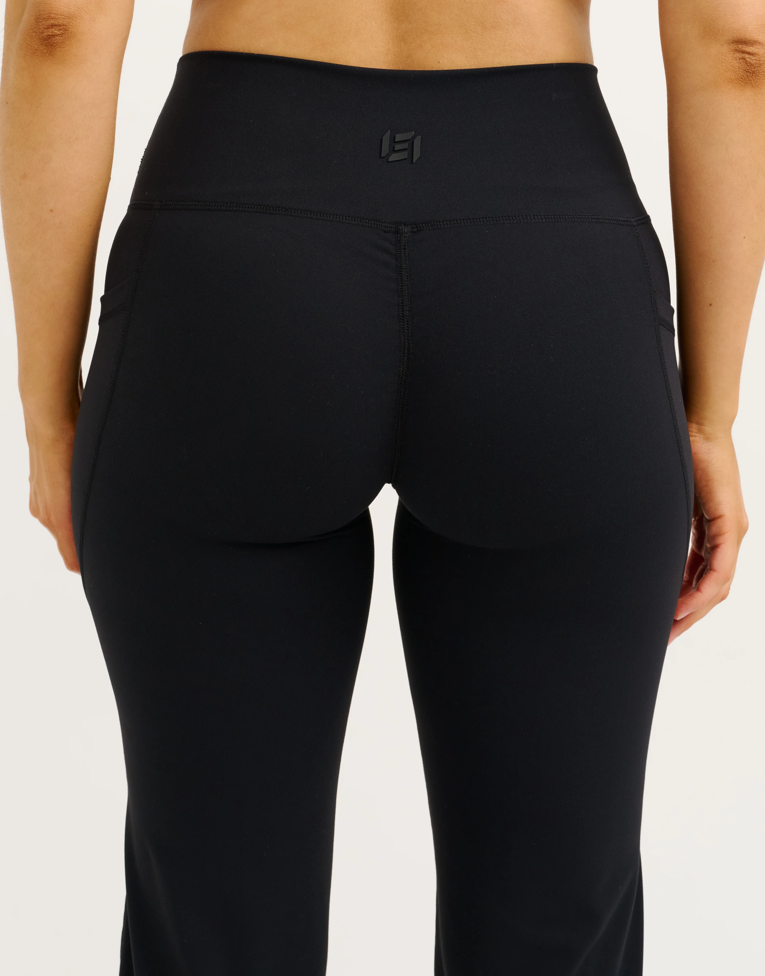 Lycra Invisible Scrunch Straight Leg Pant - Black - Image 4