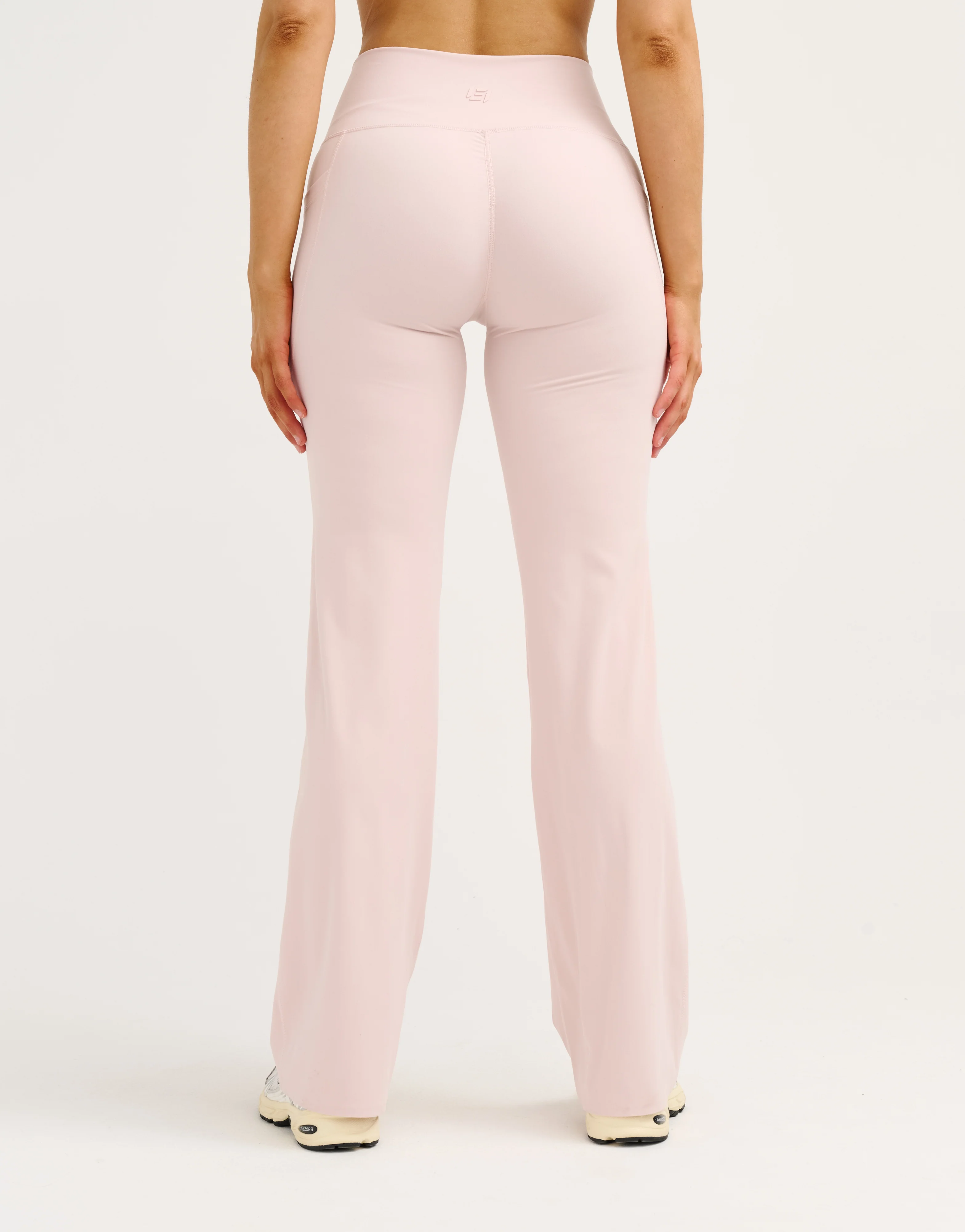Lycra Invisible Scrunch Straight Leg Pant - Mauve - Image 4
