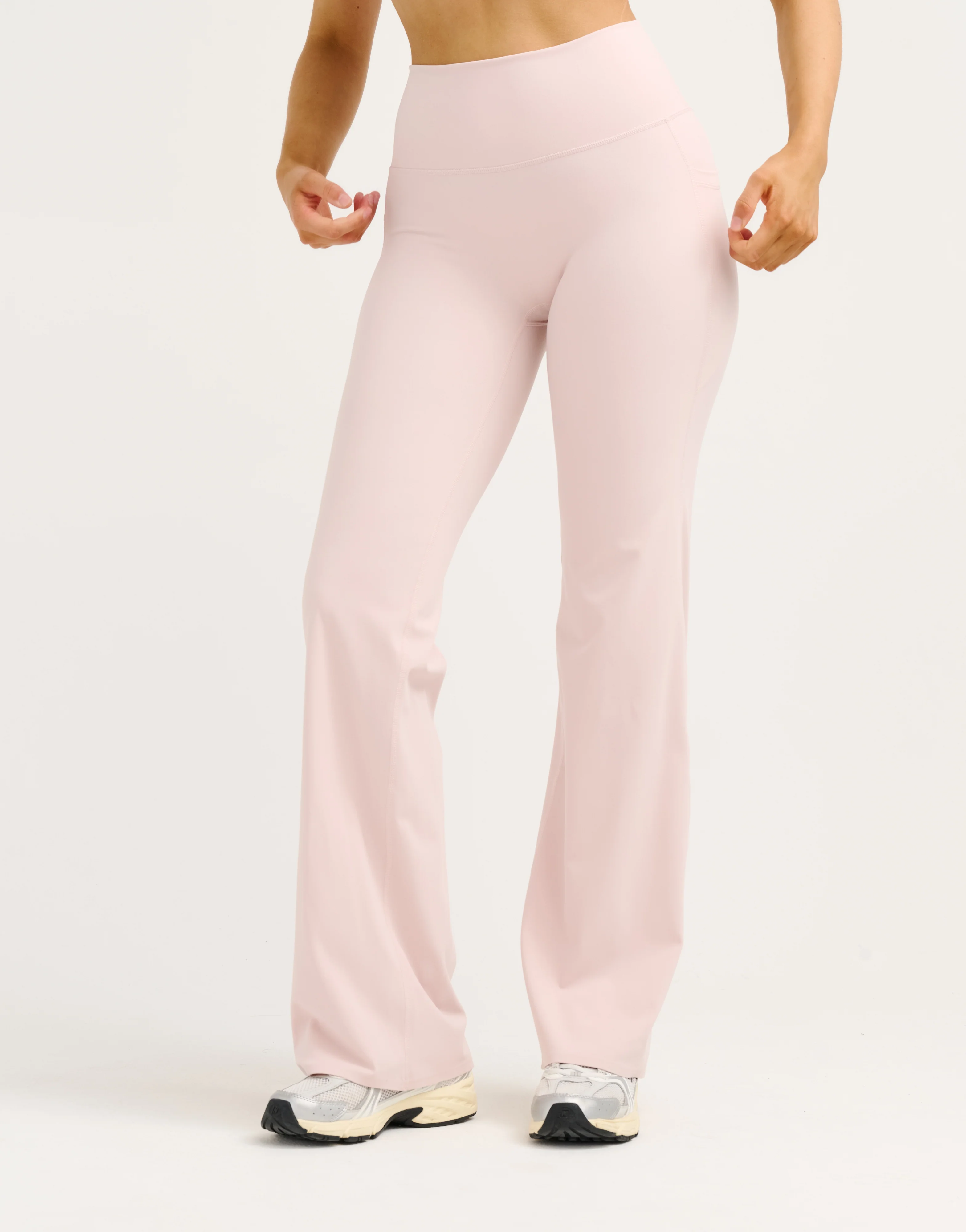 Lycra Invisible Scrunch Straight Leg Pant - Mauve - Image 5