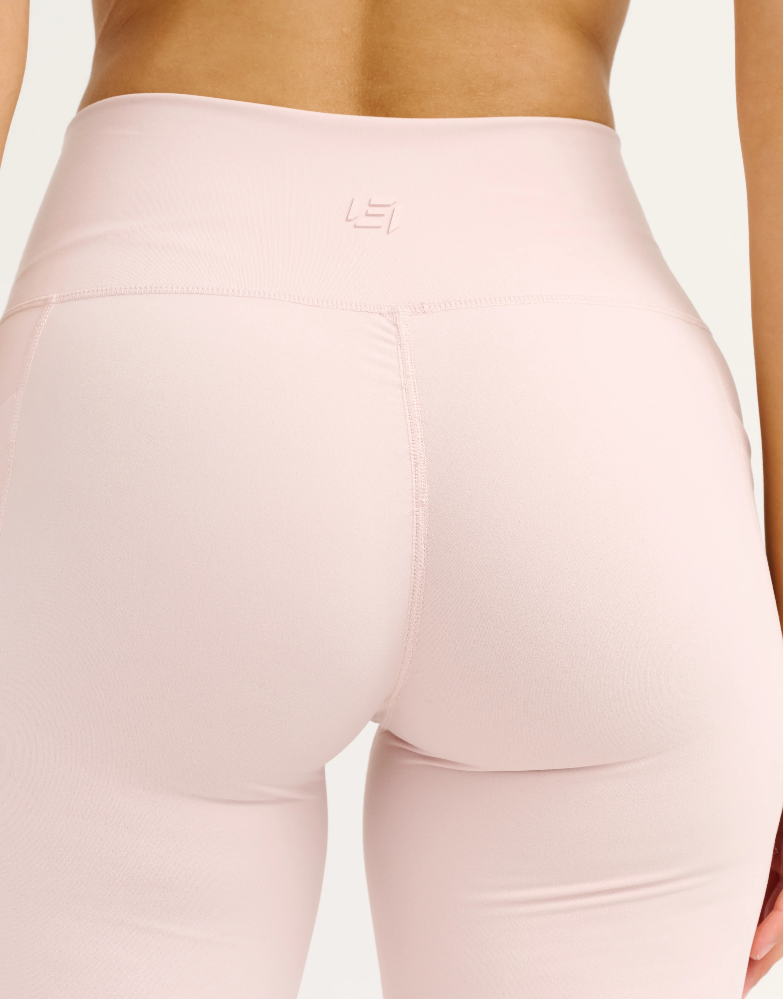 Lycra Invisible Scrunch Straight Leg Pant - Mauve - Image 6