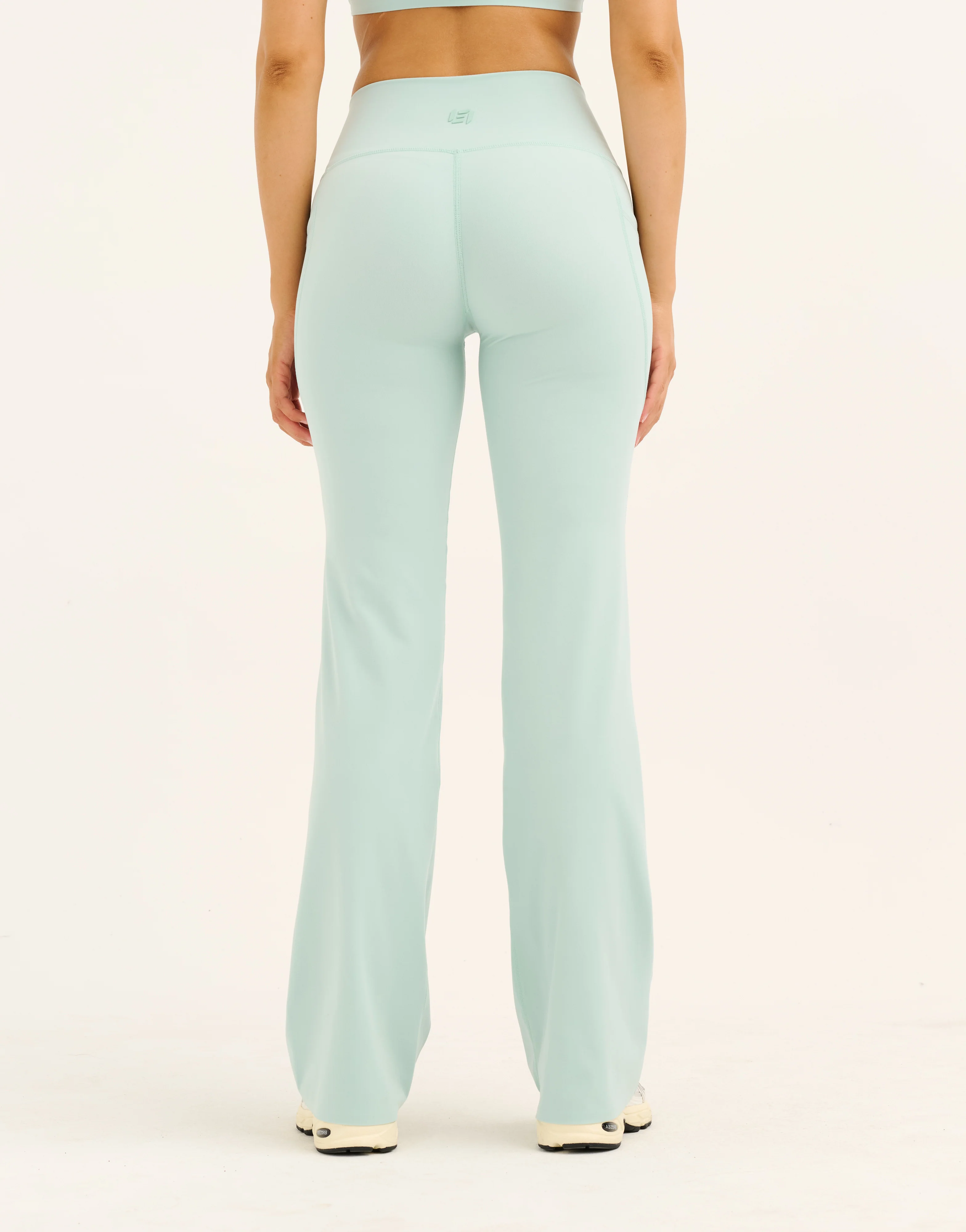 Lycra Invisible Scrunch Straight Leg Pant - Mint - Image 7