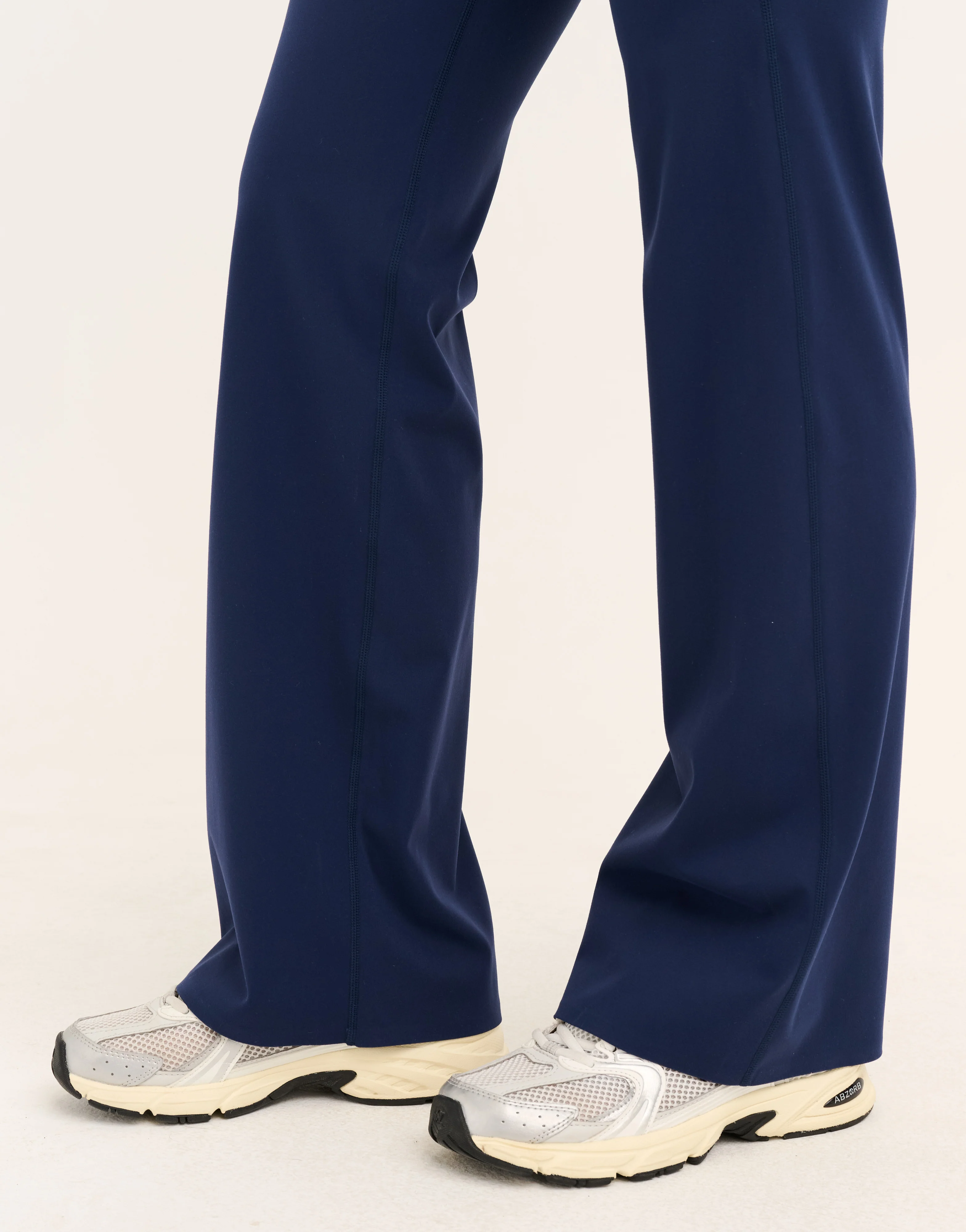 Lycra Invisible Scrunch Straight Leg Pant - Navy - Image 9