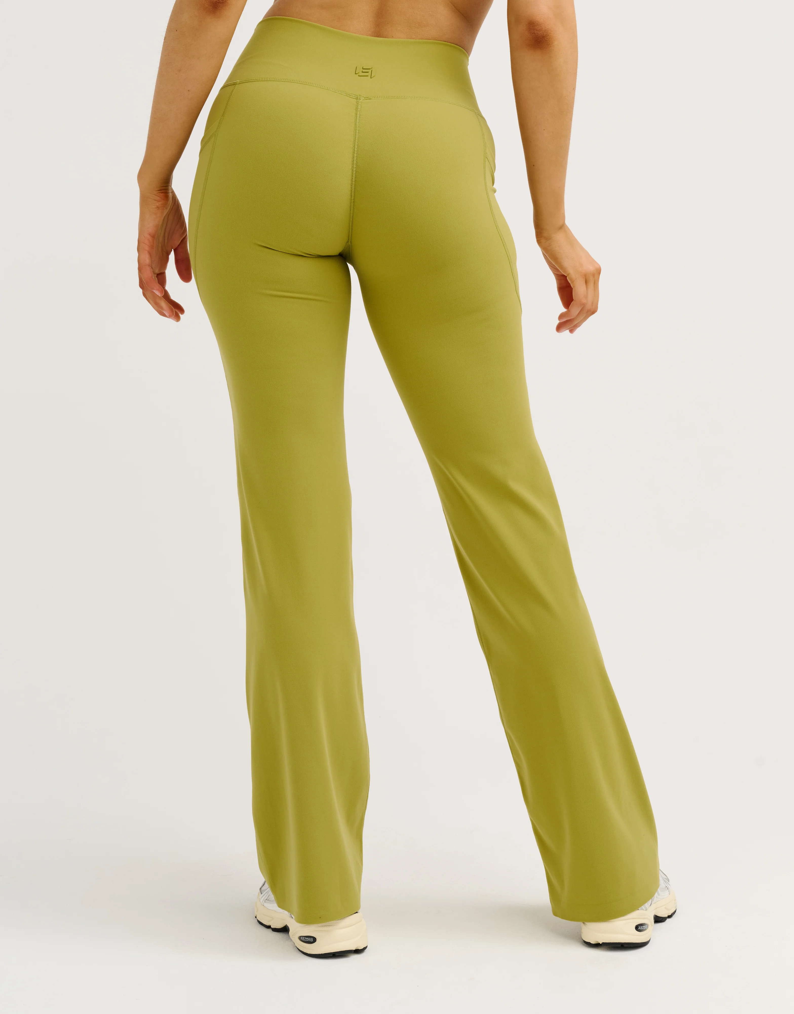 Lycra Invisible Scrunch Straight Leg Pant - Olive - Image 3