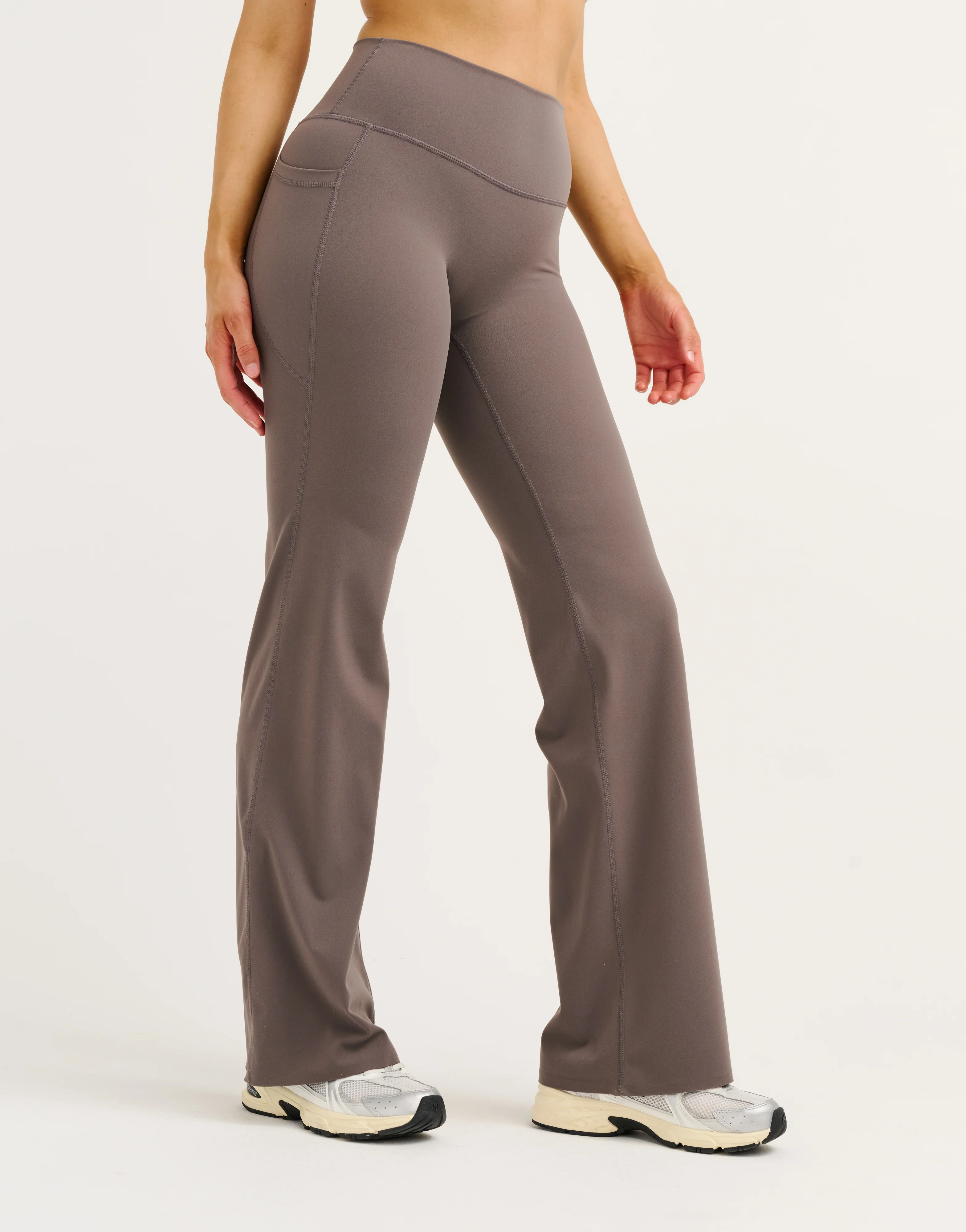 Lycra Invisible Scrunch Straight Leg Pant - Slate Grey - Image 5