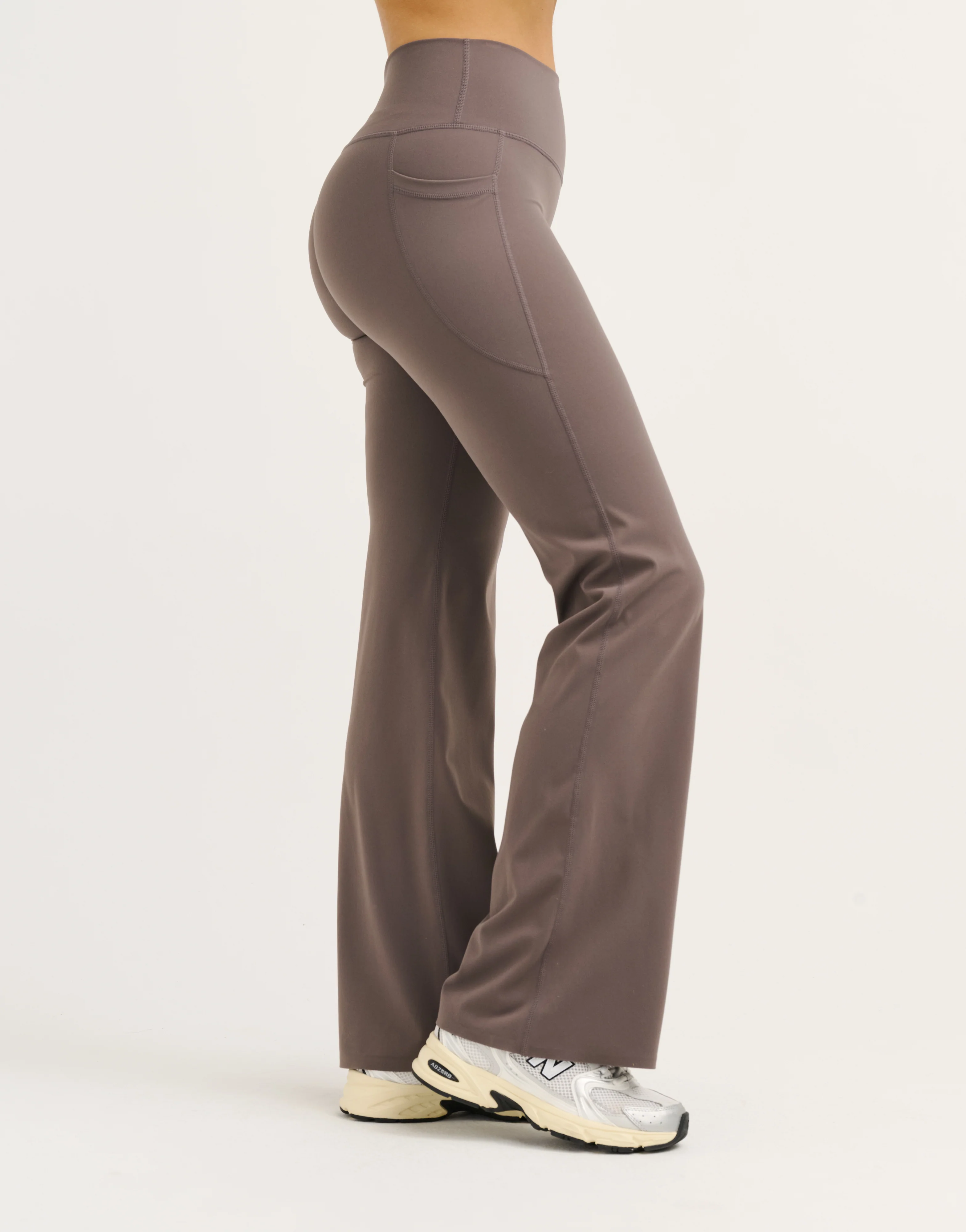 Lycra Invisible Scrunch Straight Leg Pant - Slate Grey - Image 8