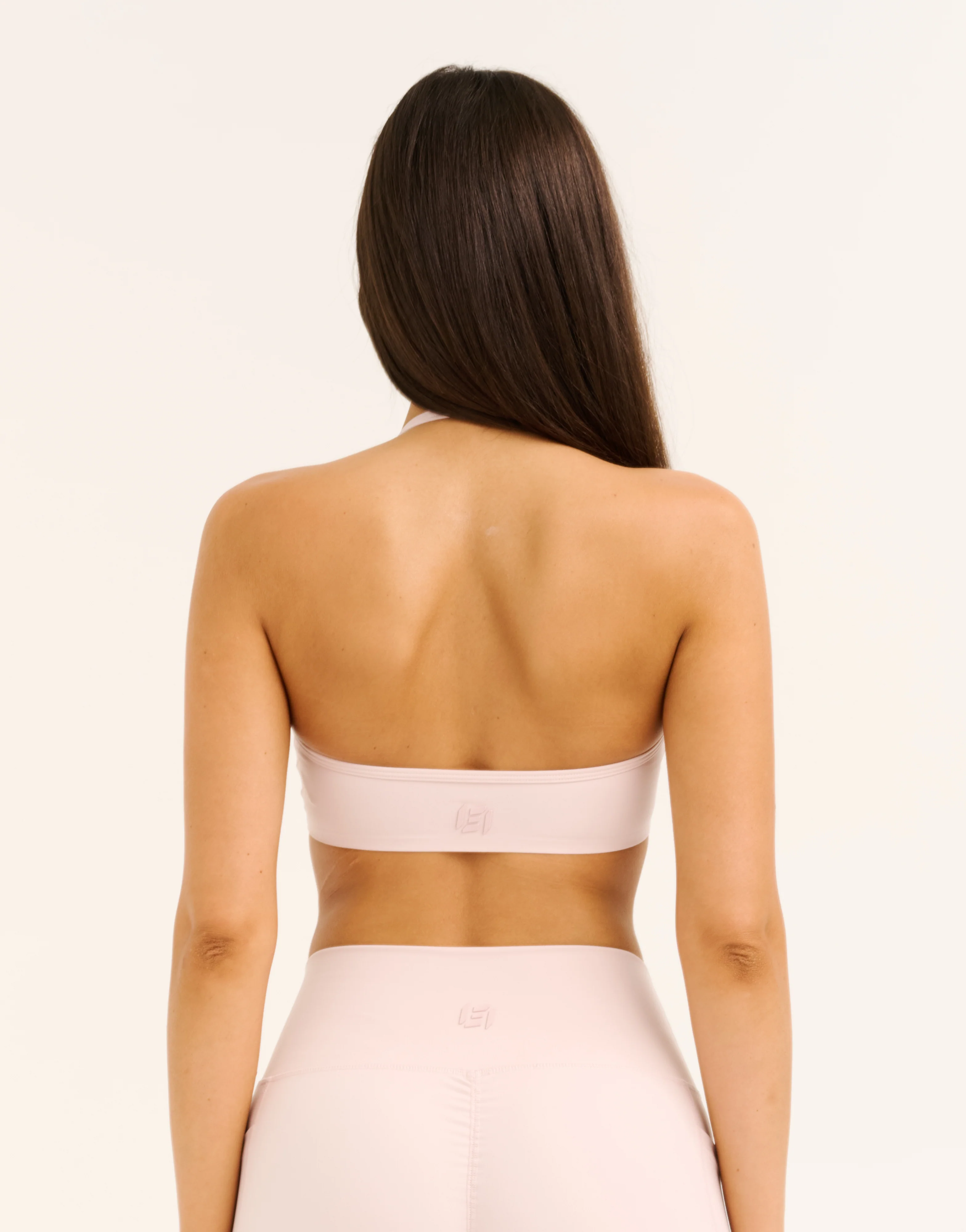 Lycra Seamless Halter Bra - Mauve - Image 4