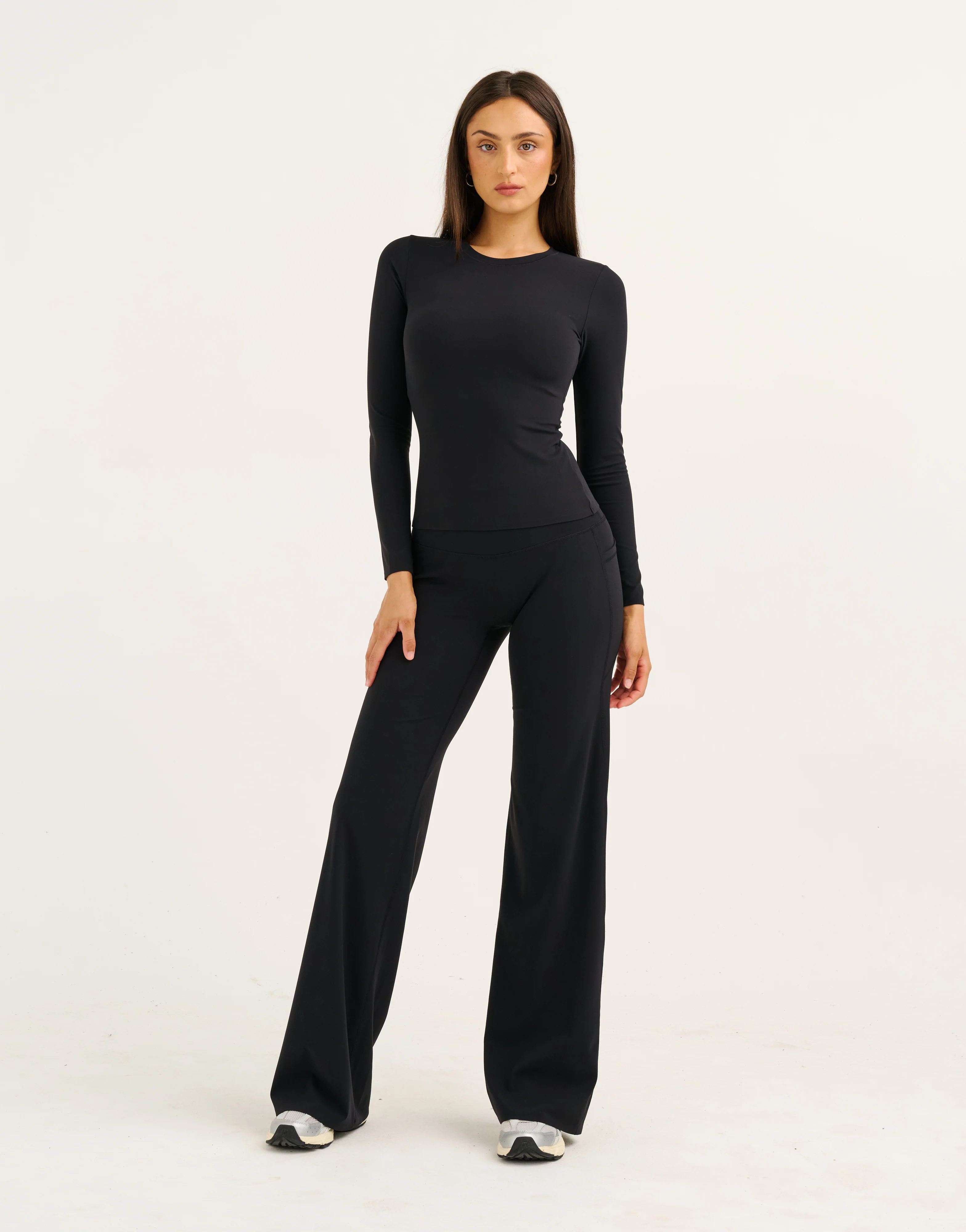 Lycra Seamless Long Sleeve - Black - Image 2