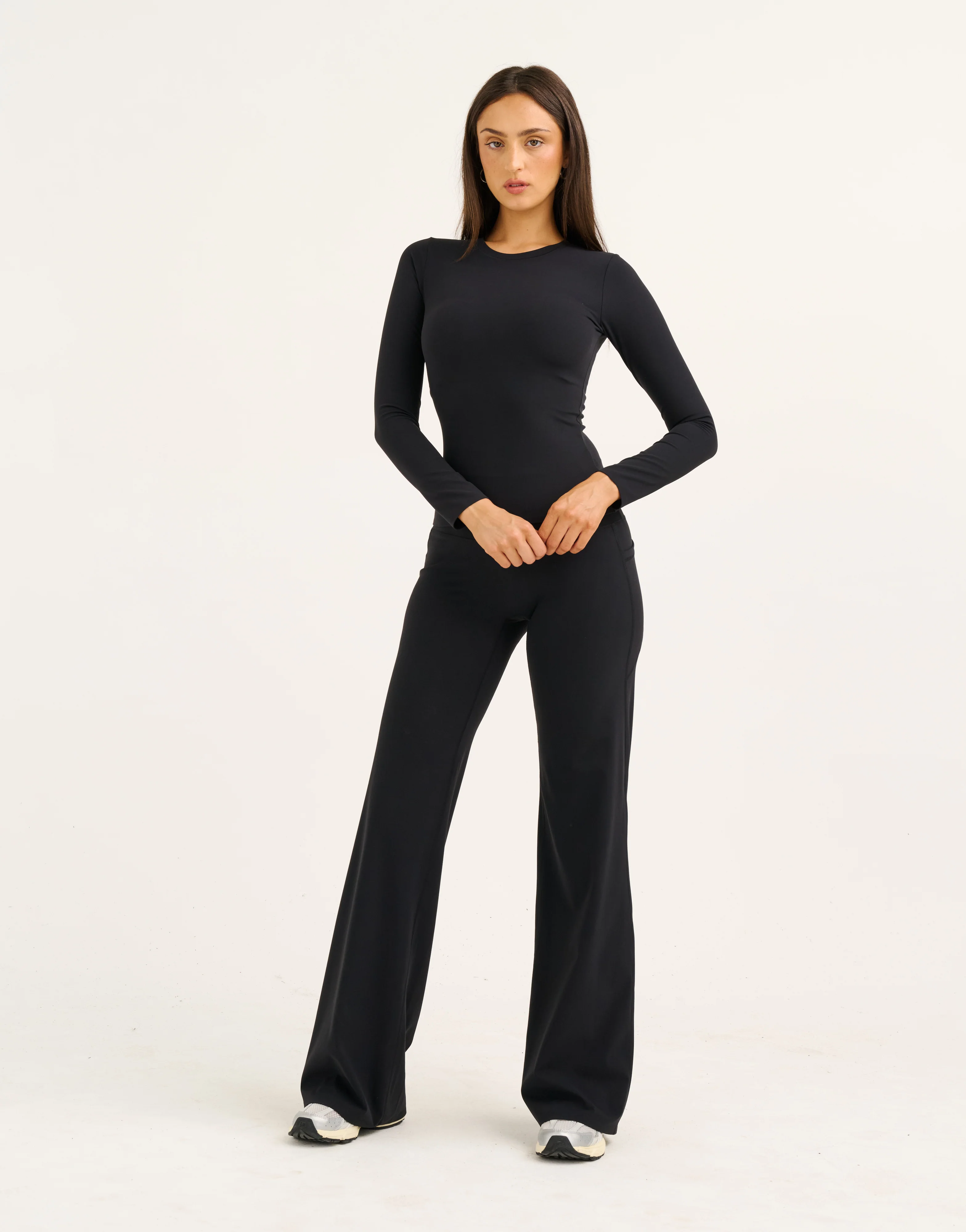 Lycra Seamless Long Sleeve - Black - Image 9