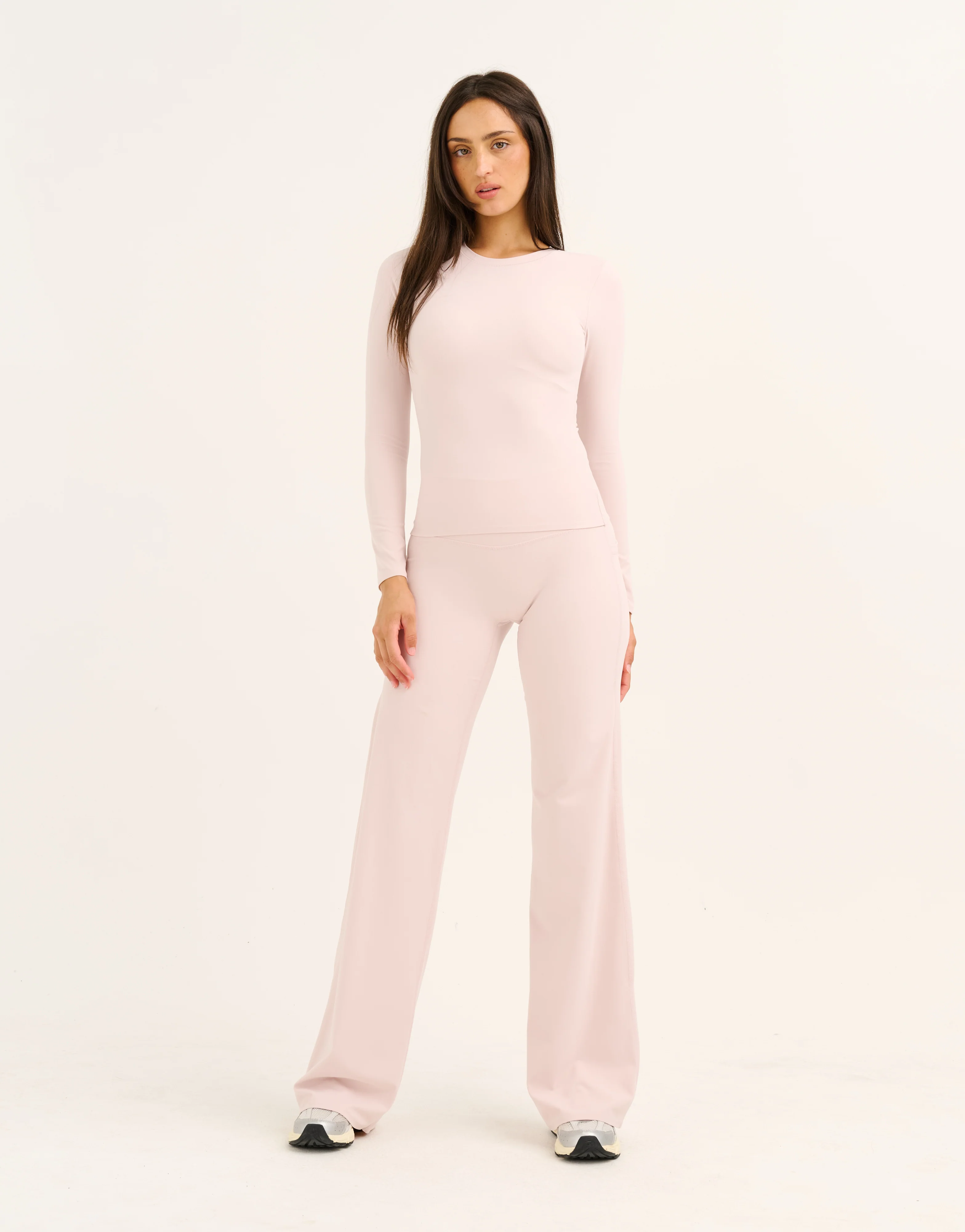 Lycra Seamless Long Sleeve - Mauve - Image 4