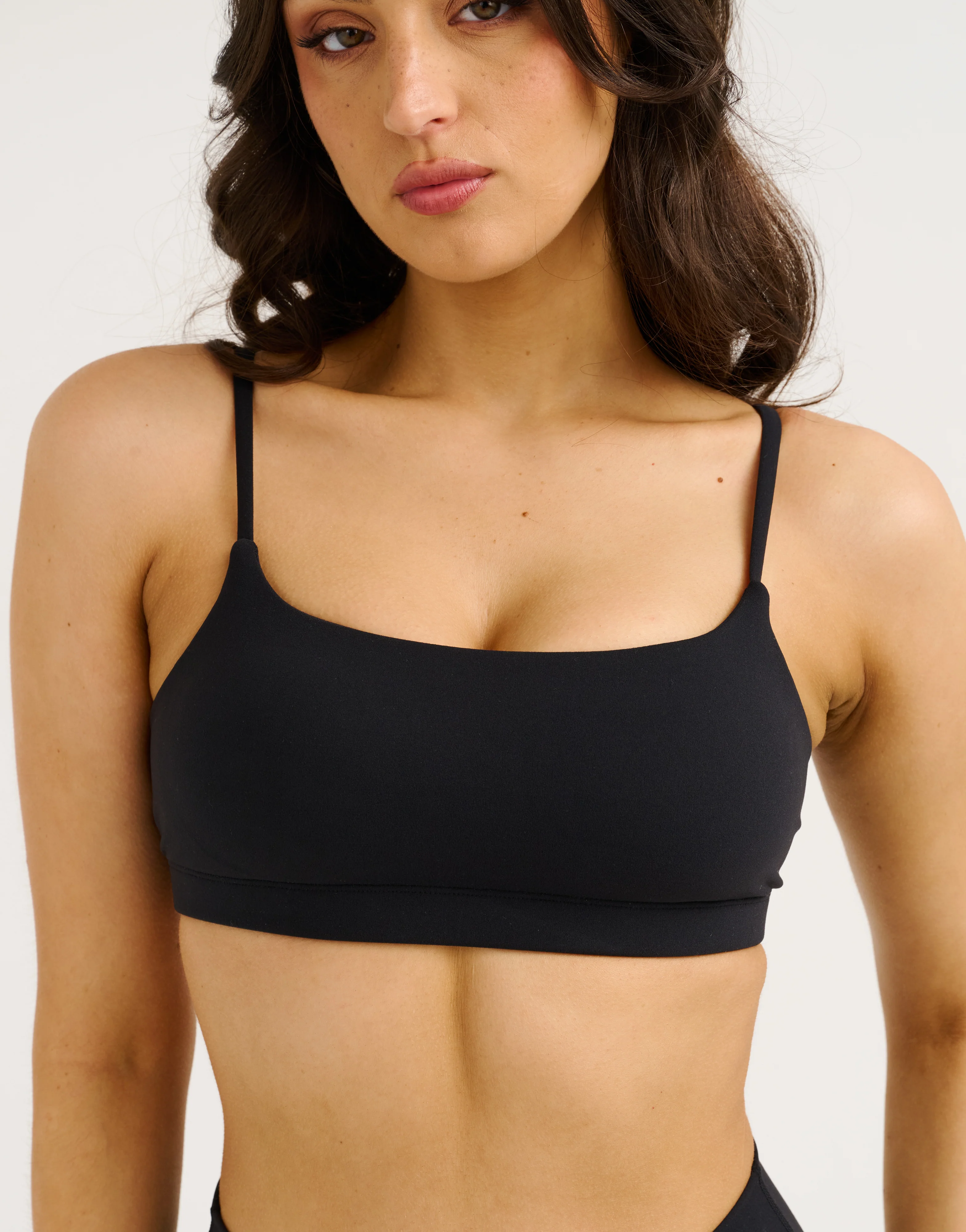 Lycra Seamless Sports Bra - Black - Image 10