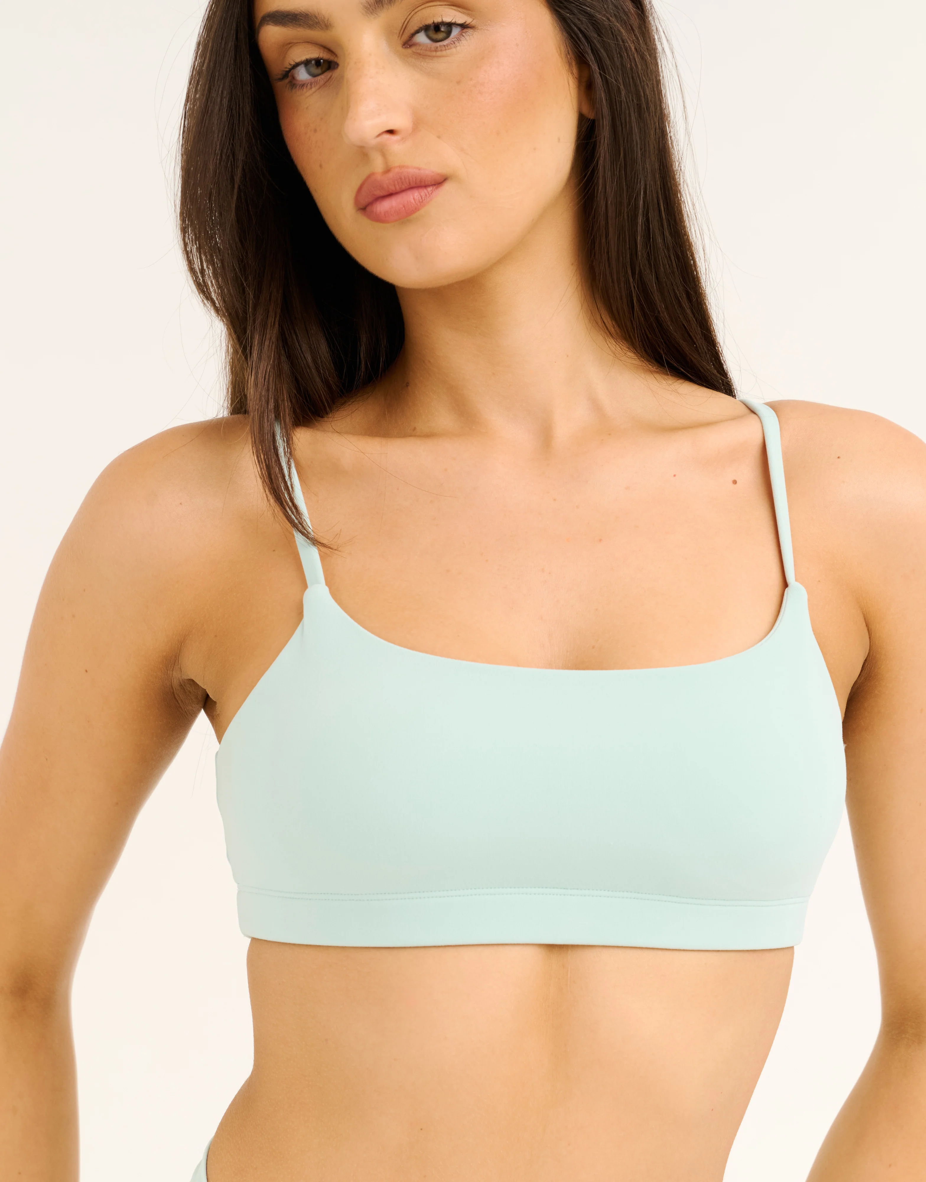 Lycra Seamless Sports Bra - Mint - Image 4
