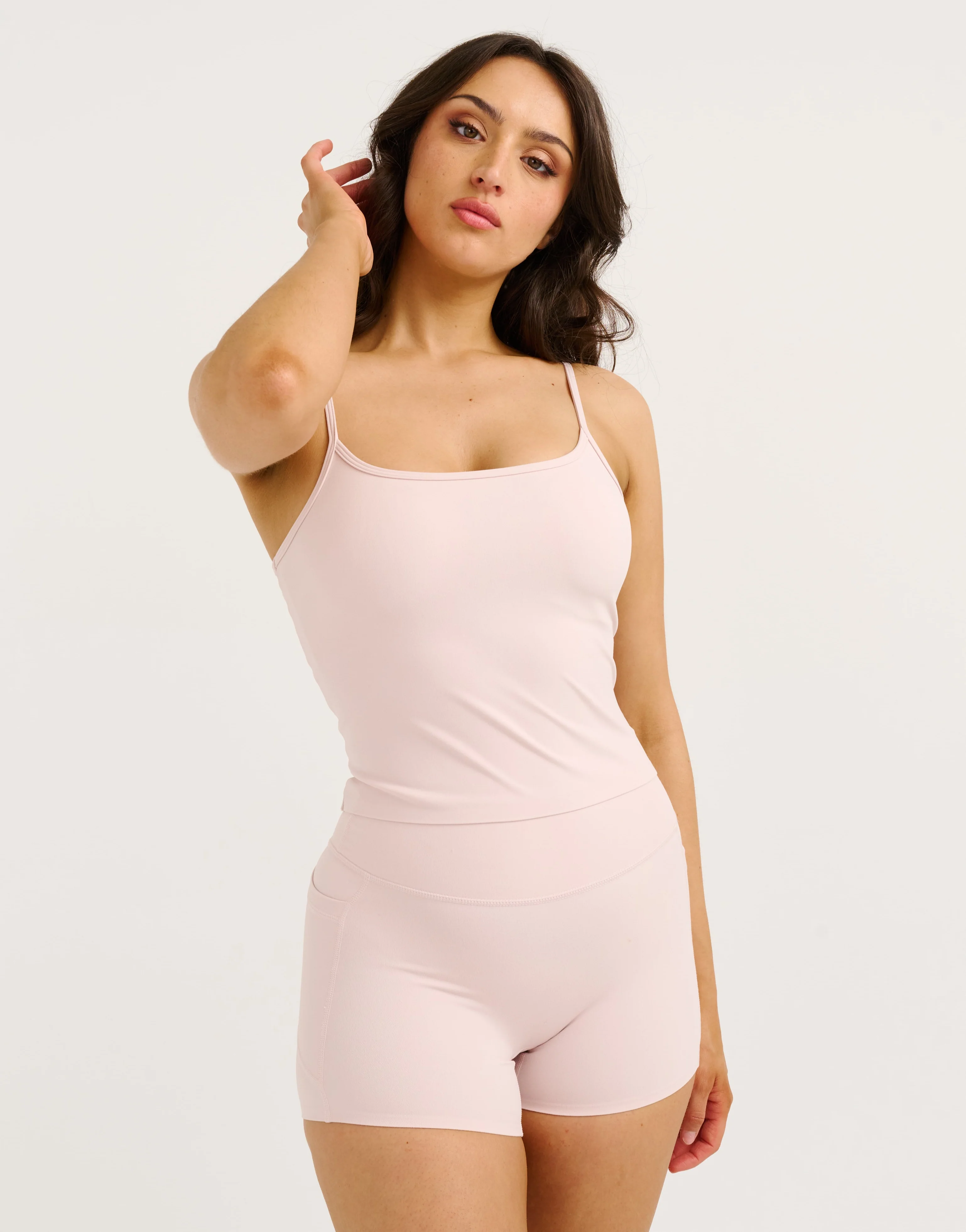 Lycra Seamless Tank - Mauve - Image 2