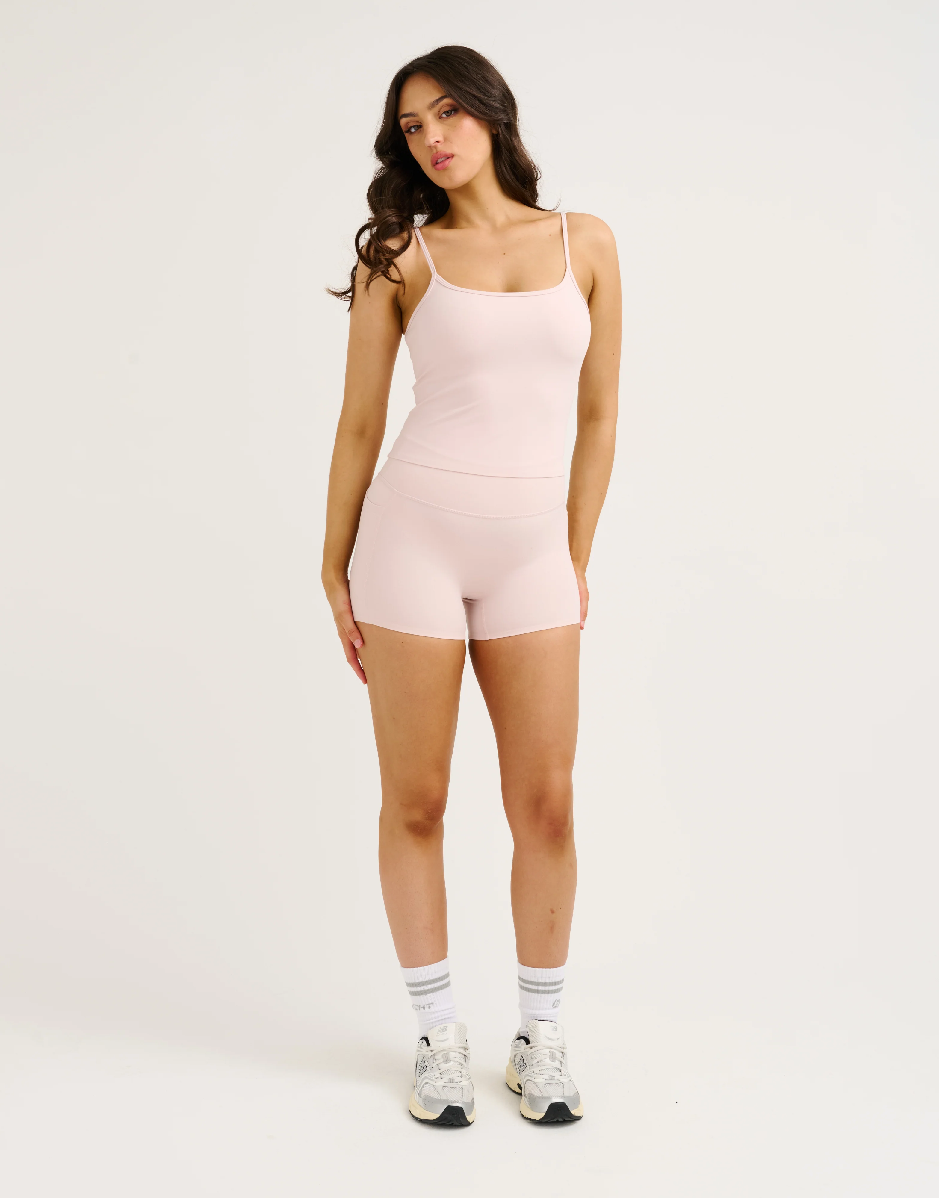 Lycra Seamless Tank - Mauve - Image 5